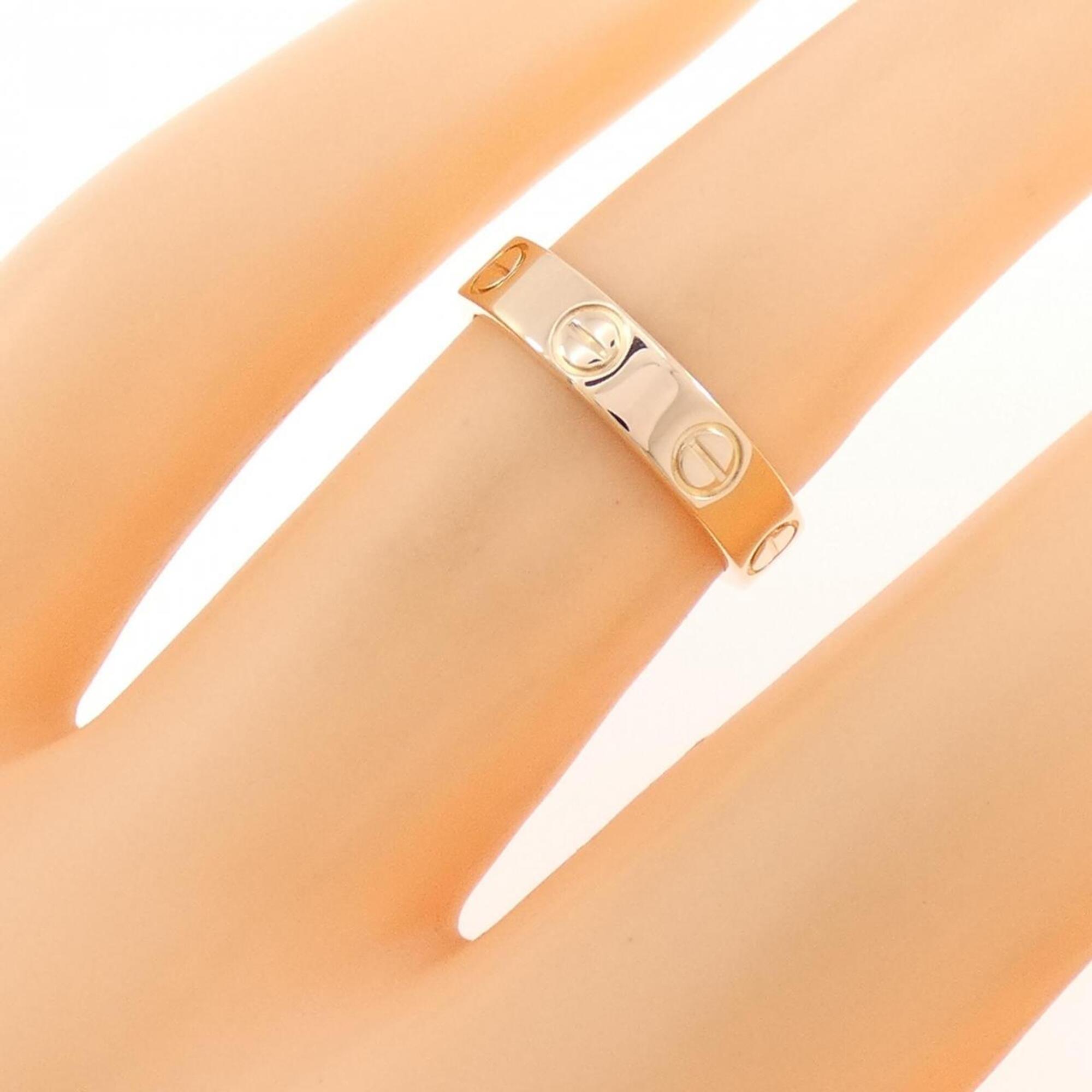 Cartier Love Pink Gold (18K) Band Ring (Pre-Owned)