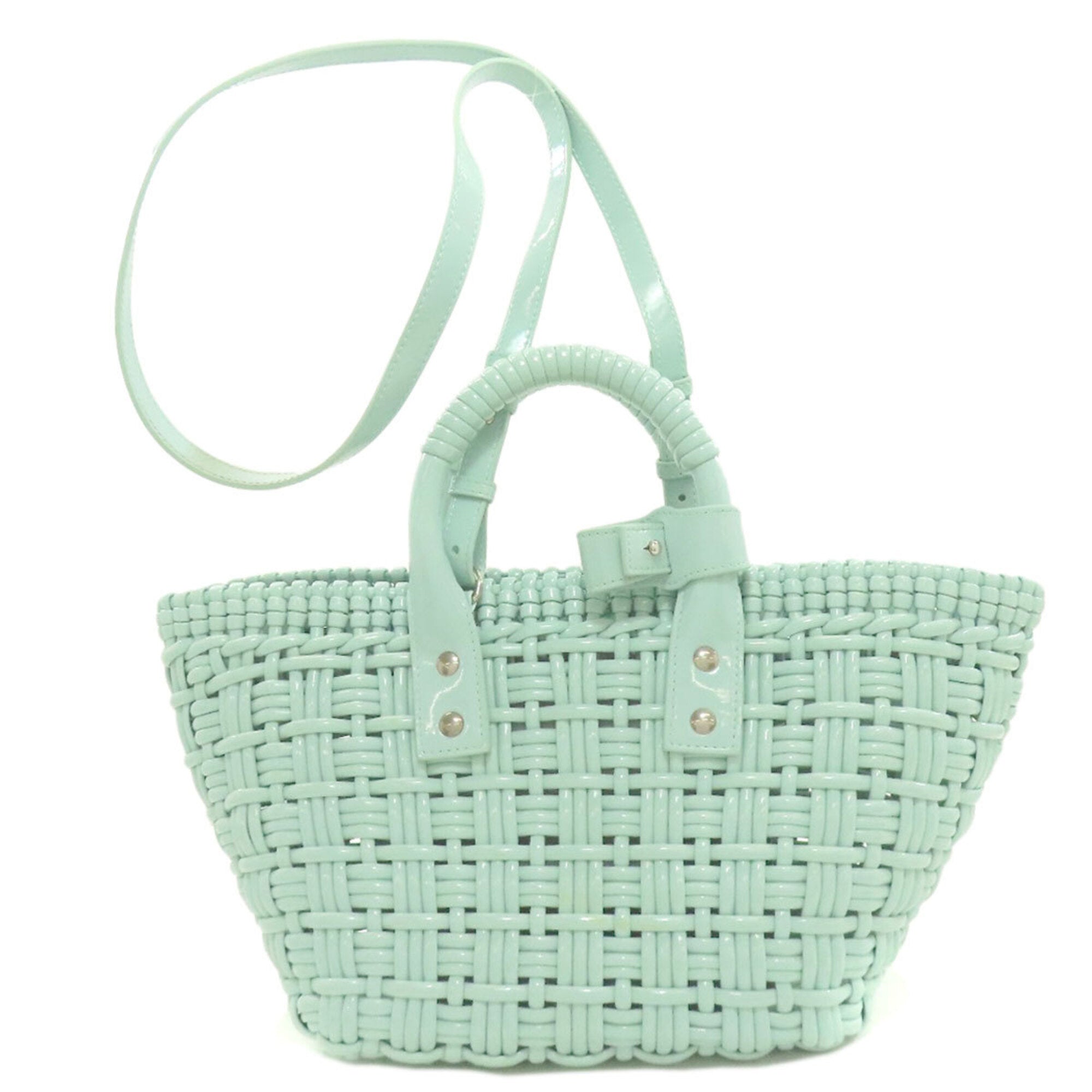 Balenciaga Light Blue Leather Handbag (Pre-Owned)