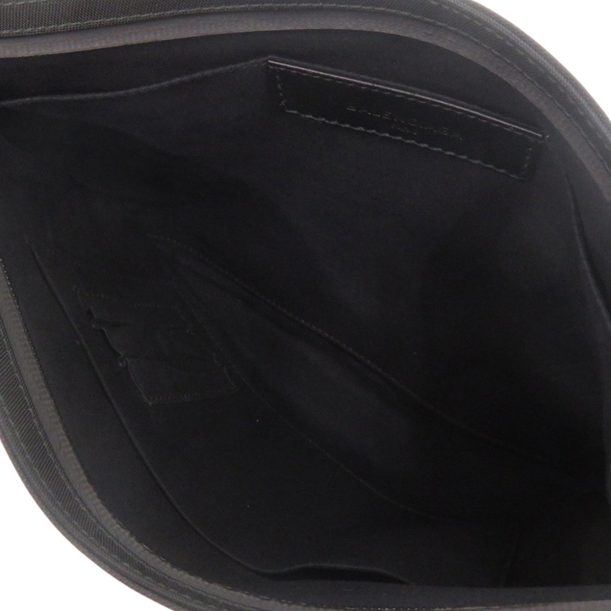 Balenciaga Black Nylon Clutch Bag Handbag Pouch (Pre-Owned)