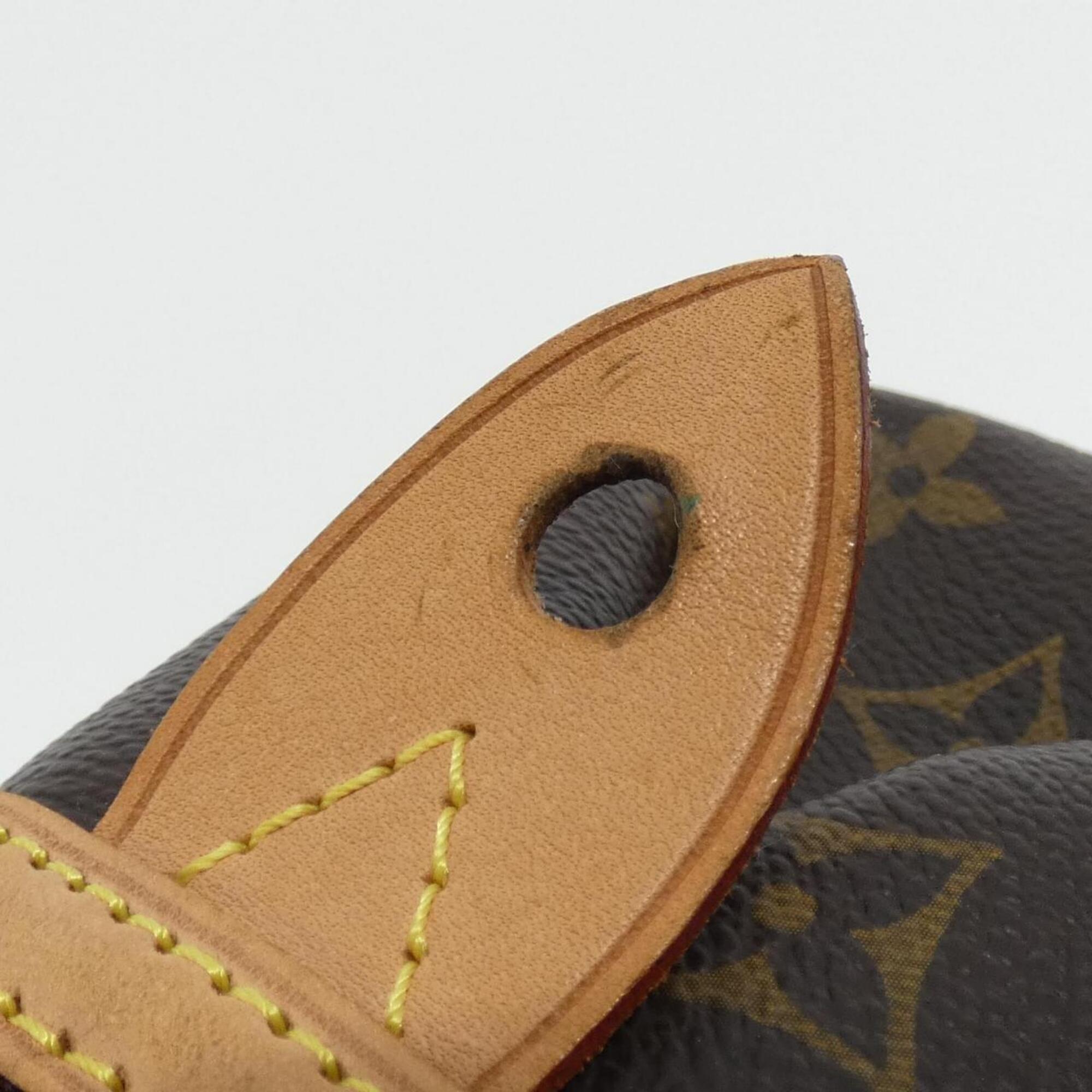 Louis Vuitton Monogram Marron Coated Canvas Shoulder Bag (Pre-Owned)