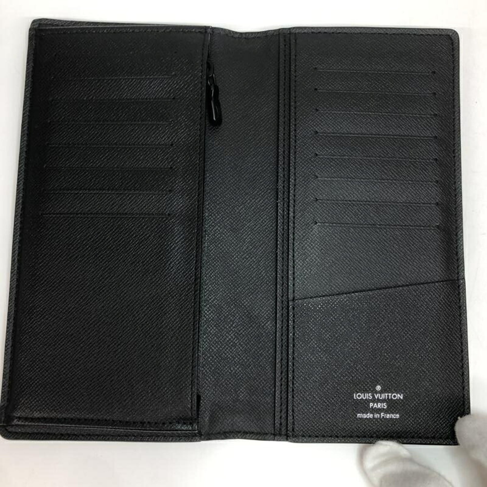 Louis Vuitton Leather Long Wallet (Bi-Fold) (Pre-Owned)