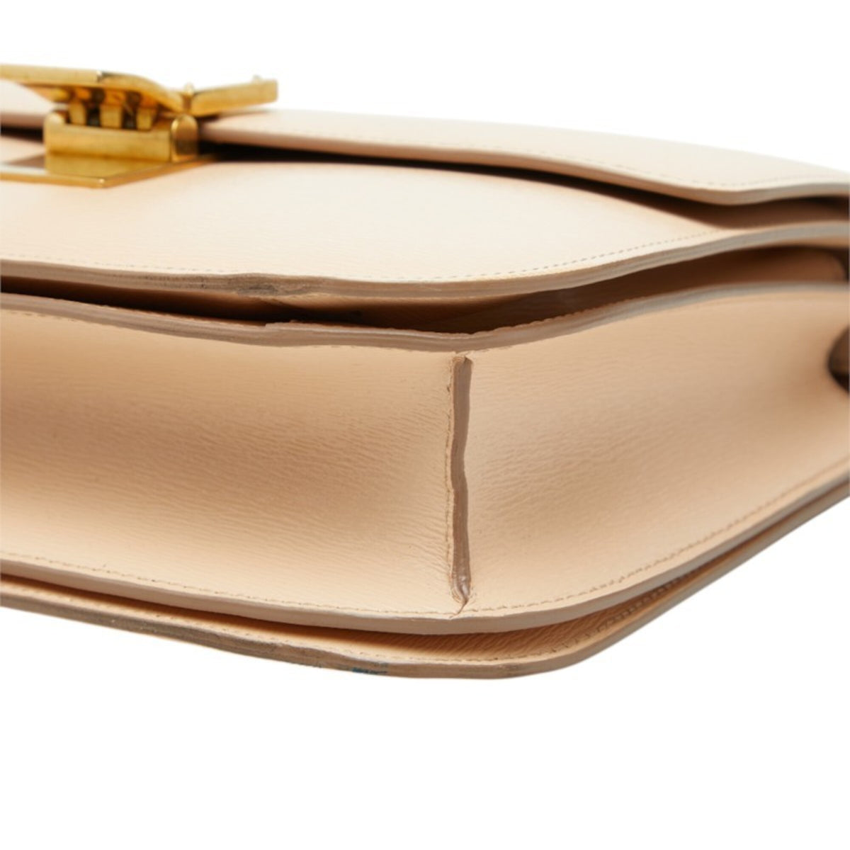 Celine Beige Leather Shoulder Bag (Pre-Owned)