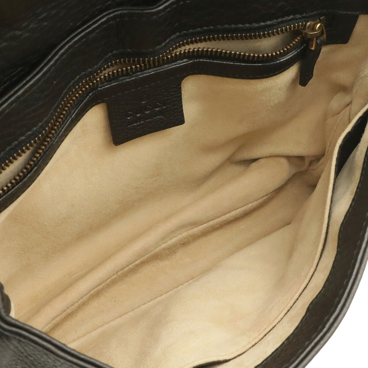 Gucci Black Leather Shoulder Bag (Pre-Owned)