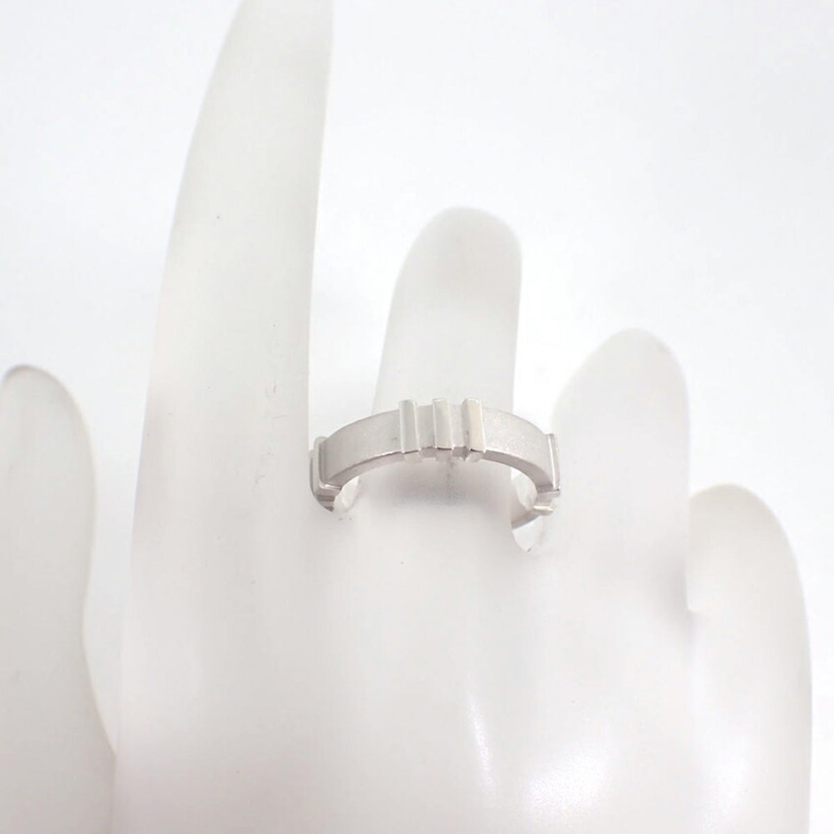 Tiffany Sterling Silver 925 Band Ring (Pre-Owned)