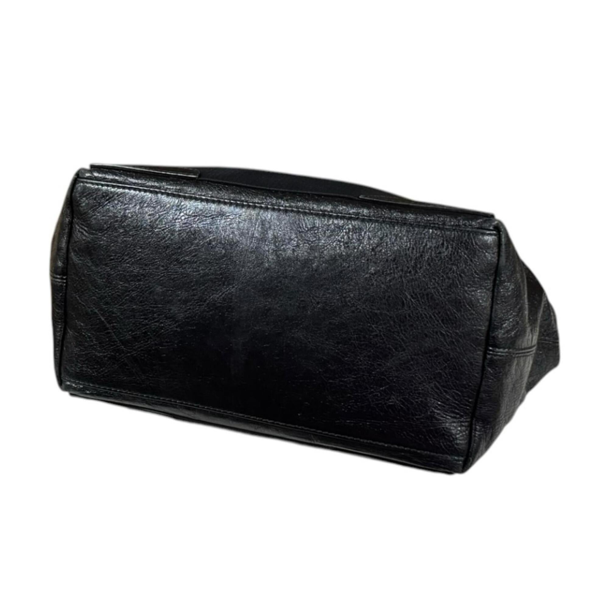 Balenciaga Black Leather Tote Bag (Pre-Owned)