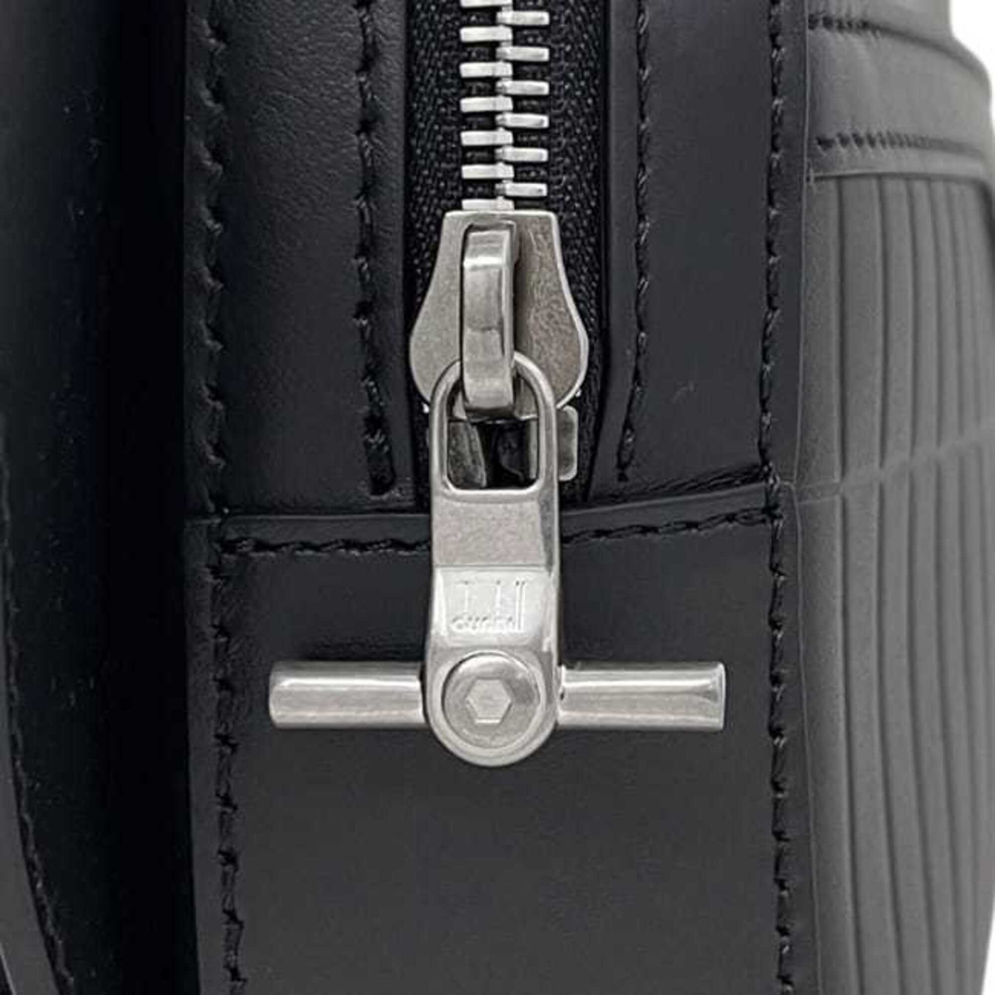 Dunhill Black Leather Sling Bag (Pre-Owned)