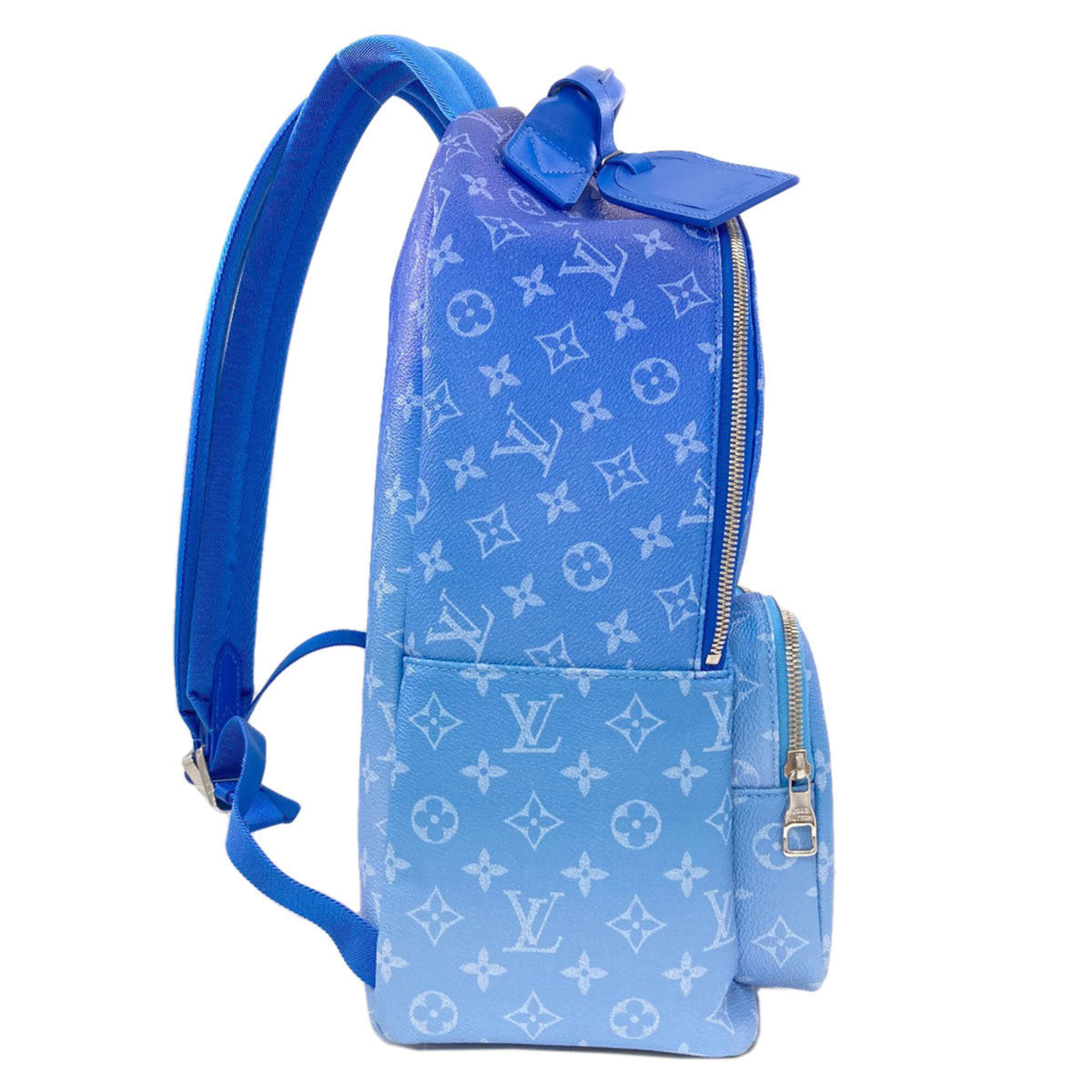 Louis Vuitton Blue Monogram Monogram Canvas Backpack (Pre-Owned)