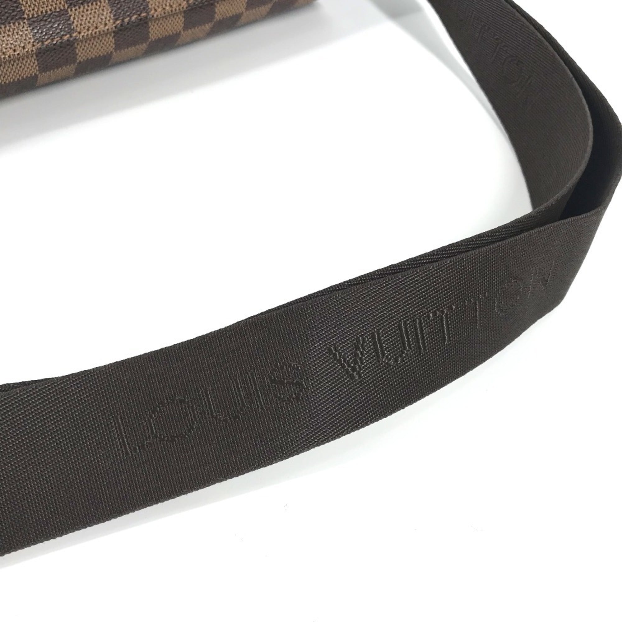 Louis Vuitton Damier Brown Ebene Damier Canvas Shoulder Bag (Pre-Owned)