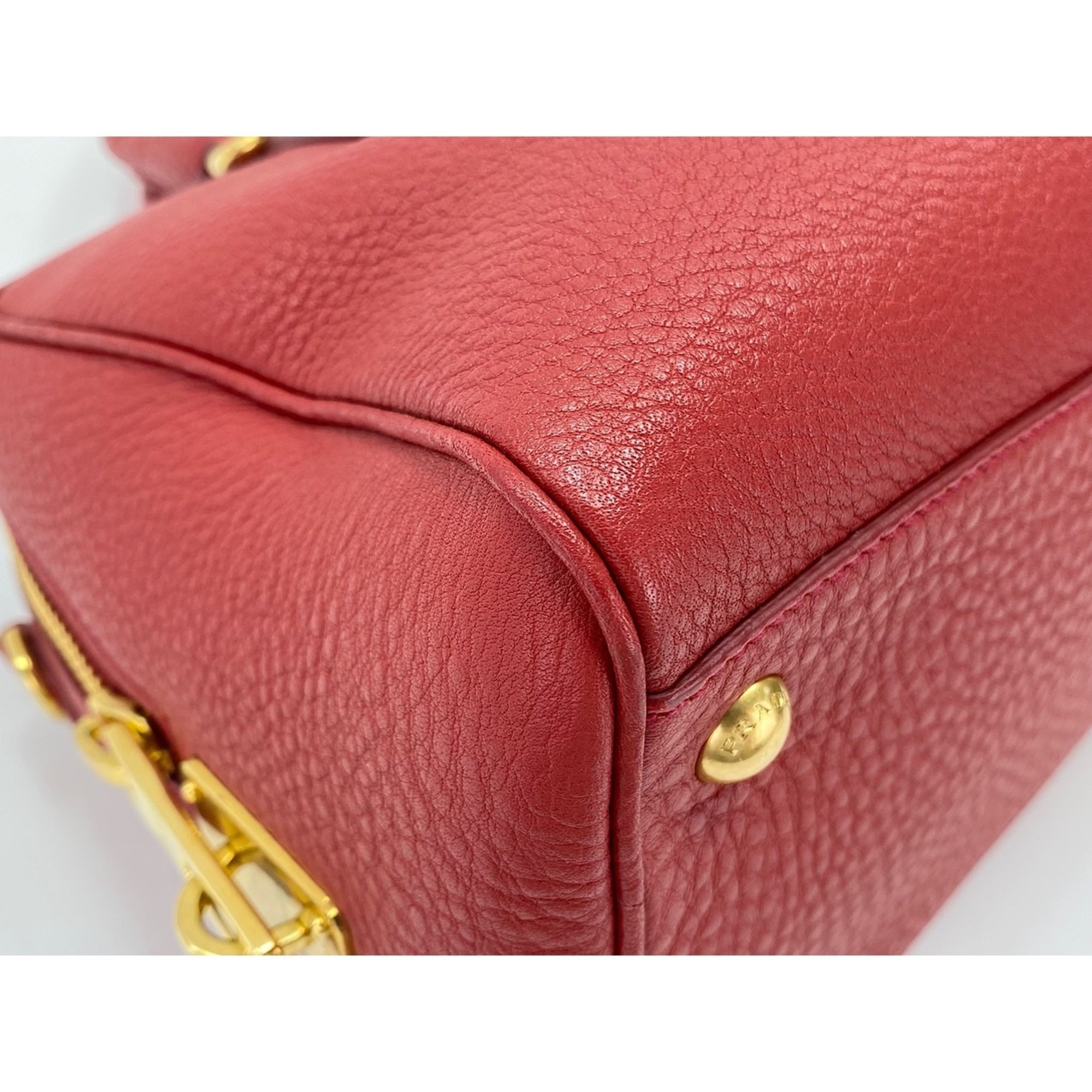 Prada Red Color Tote Bag (Pre-Owned)