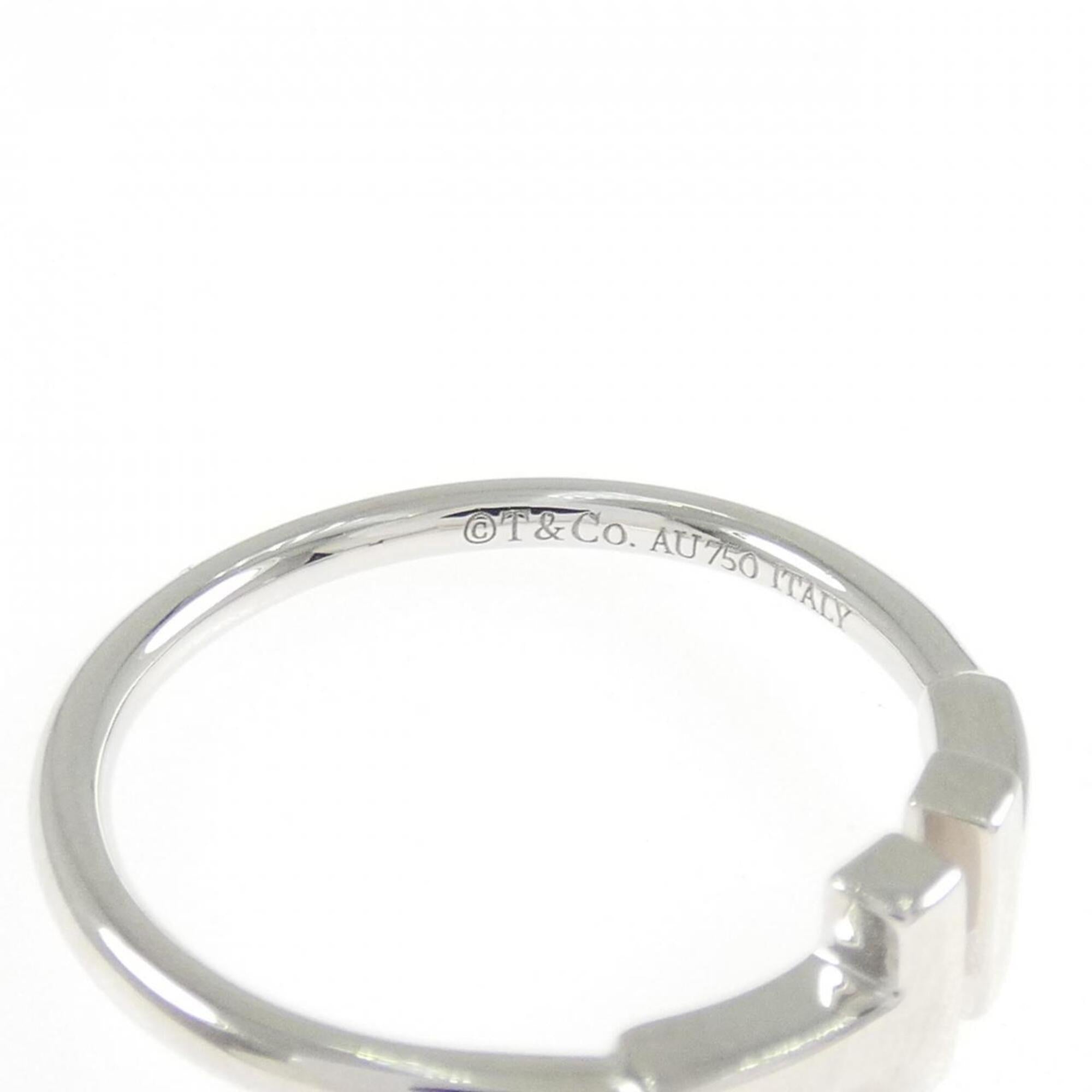 Tiffany White Gold (18K) Band Ring (Pre-Owned)