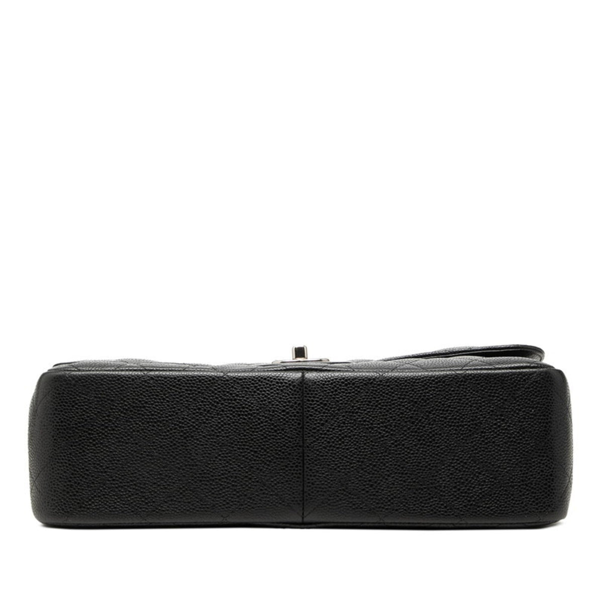 Chanel Black Grained Calfskin Shoulder Bag (Pre-Owned)