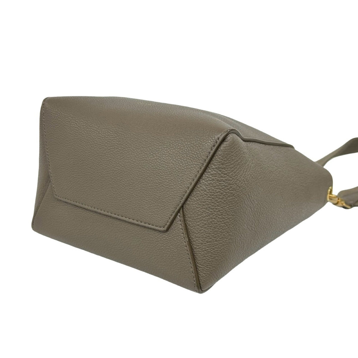 Celine Beige Leather Crossbody Bag Shoulder Bag (Pre-Owned)