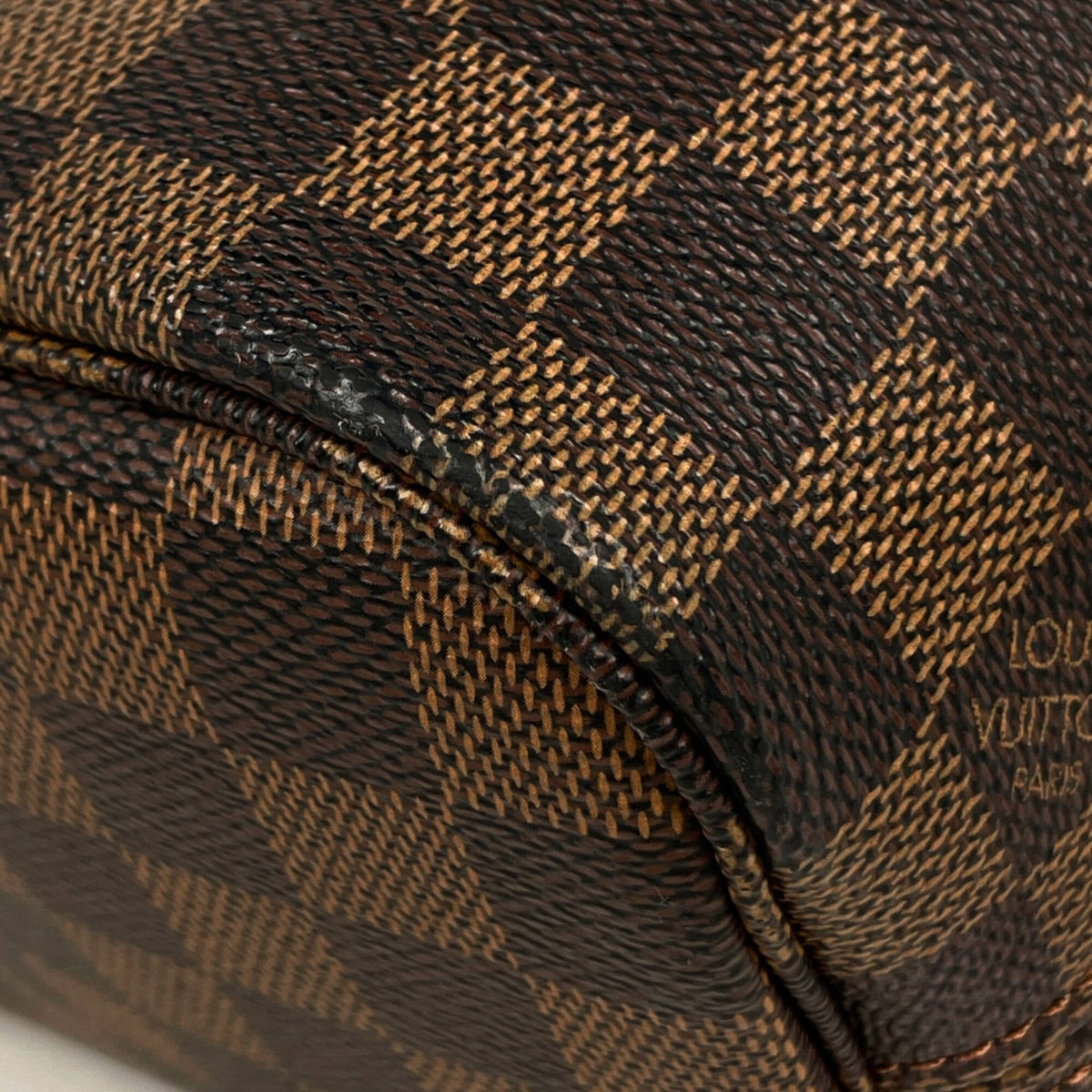 Louis Vuitton Damier Brown Damier Canvas Tote Bag (Pre-Owned)