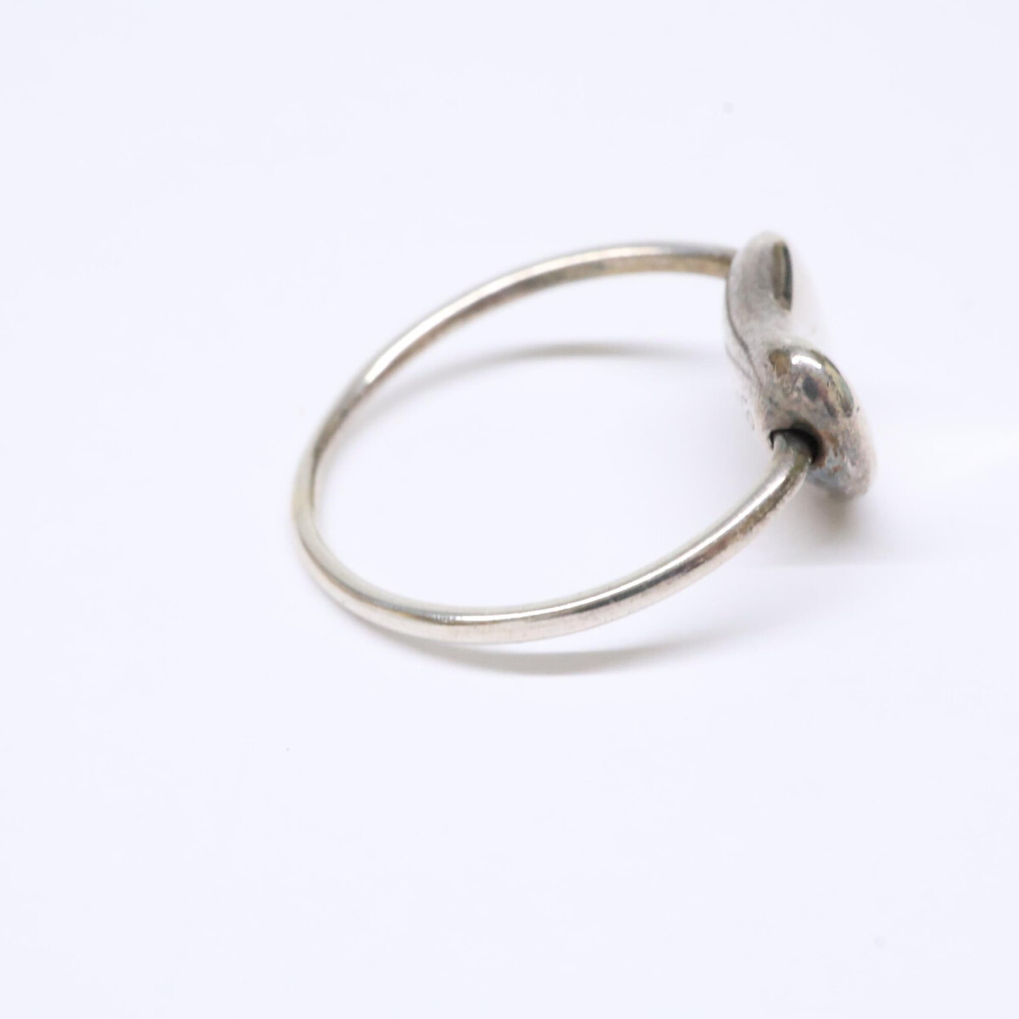 Tiffany Silver Silver 925 Band Ring (Pre-Owned)