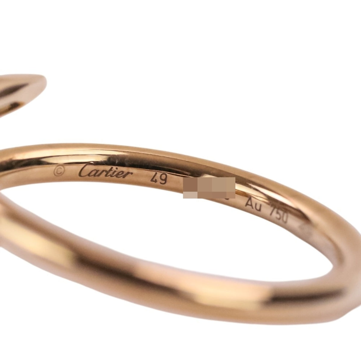 Cartier Pink Gold Pink Gold (18K) Band Ring (Pre-Owned)