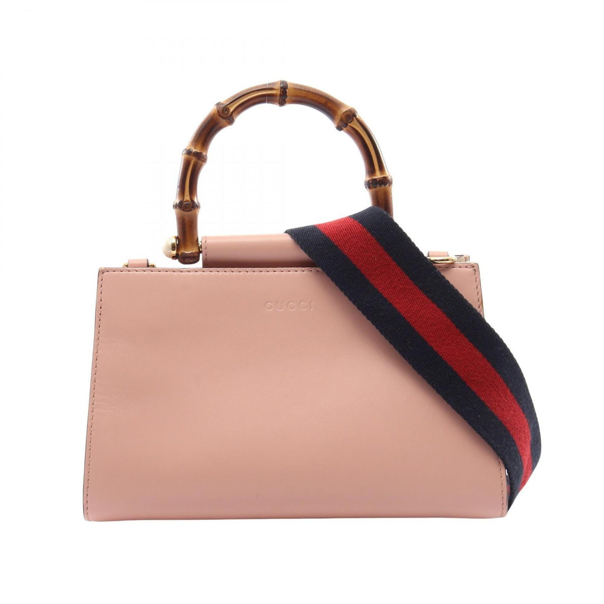 Gucci Pink Leather Handbag (Pre-Owned)