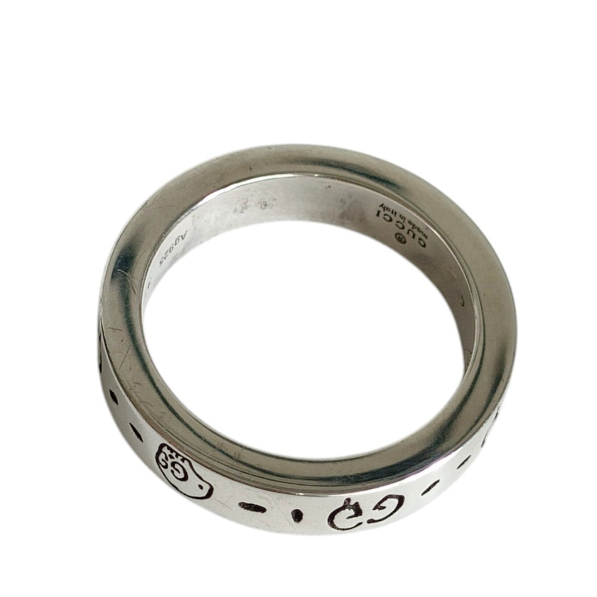 Gucci Silver Silver 925 Band Ring (Pre-Owned)