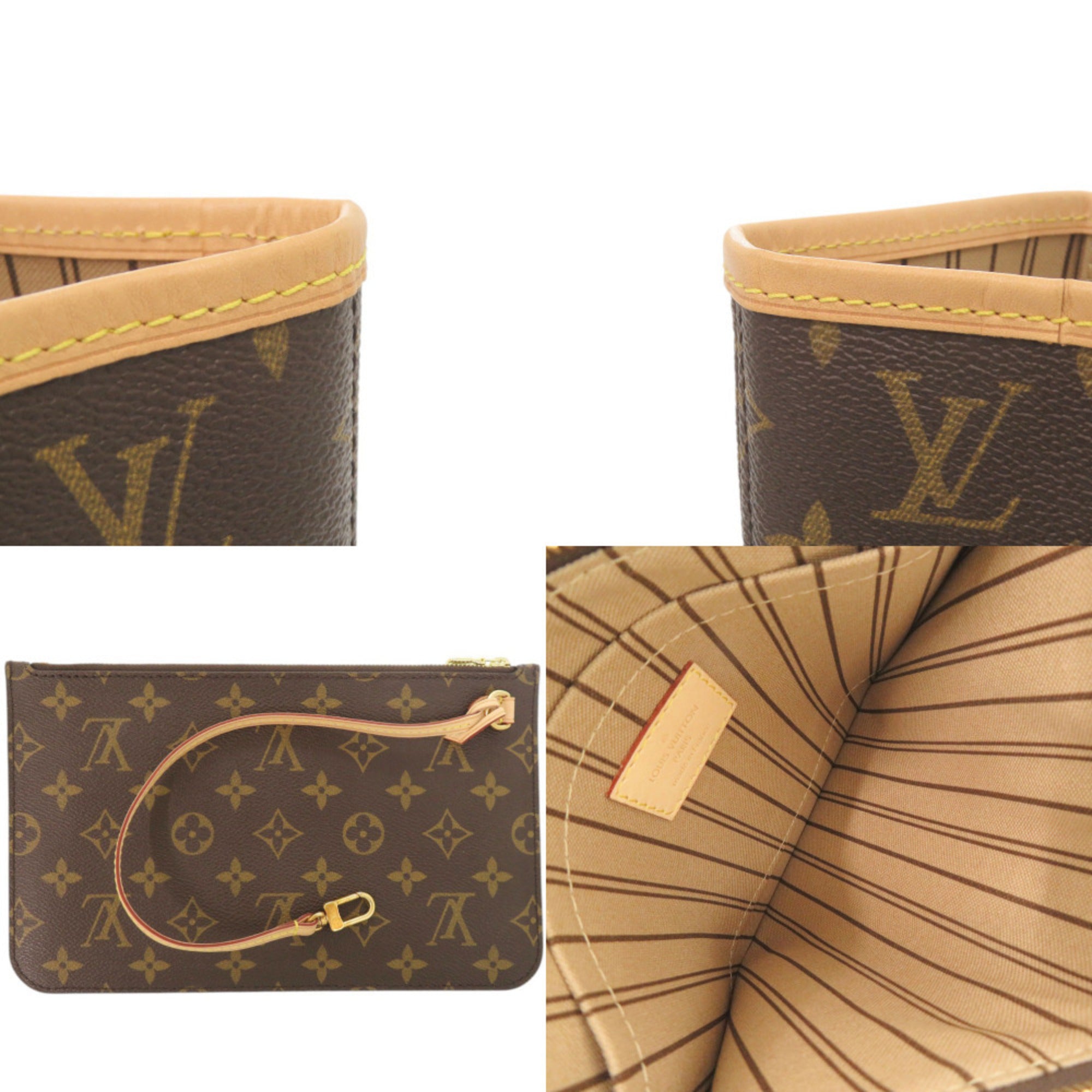 Louis Vuitton Brown Monogram Monogram Handbag Tote Bag (Pre-Owned)