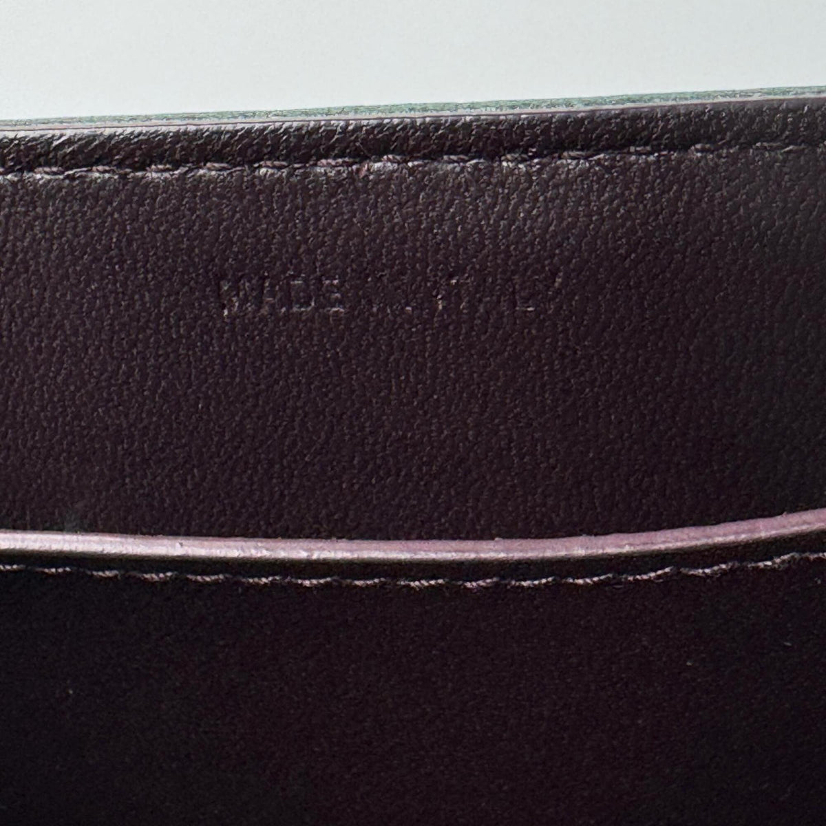 Christian Dior Dark Green Leather Shoulder Bag (Pre-Owned)