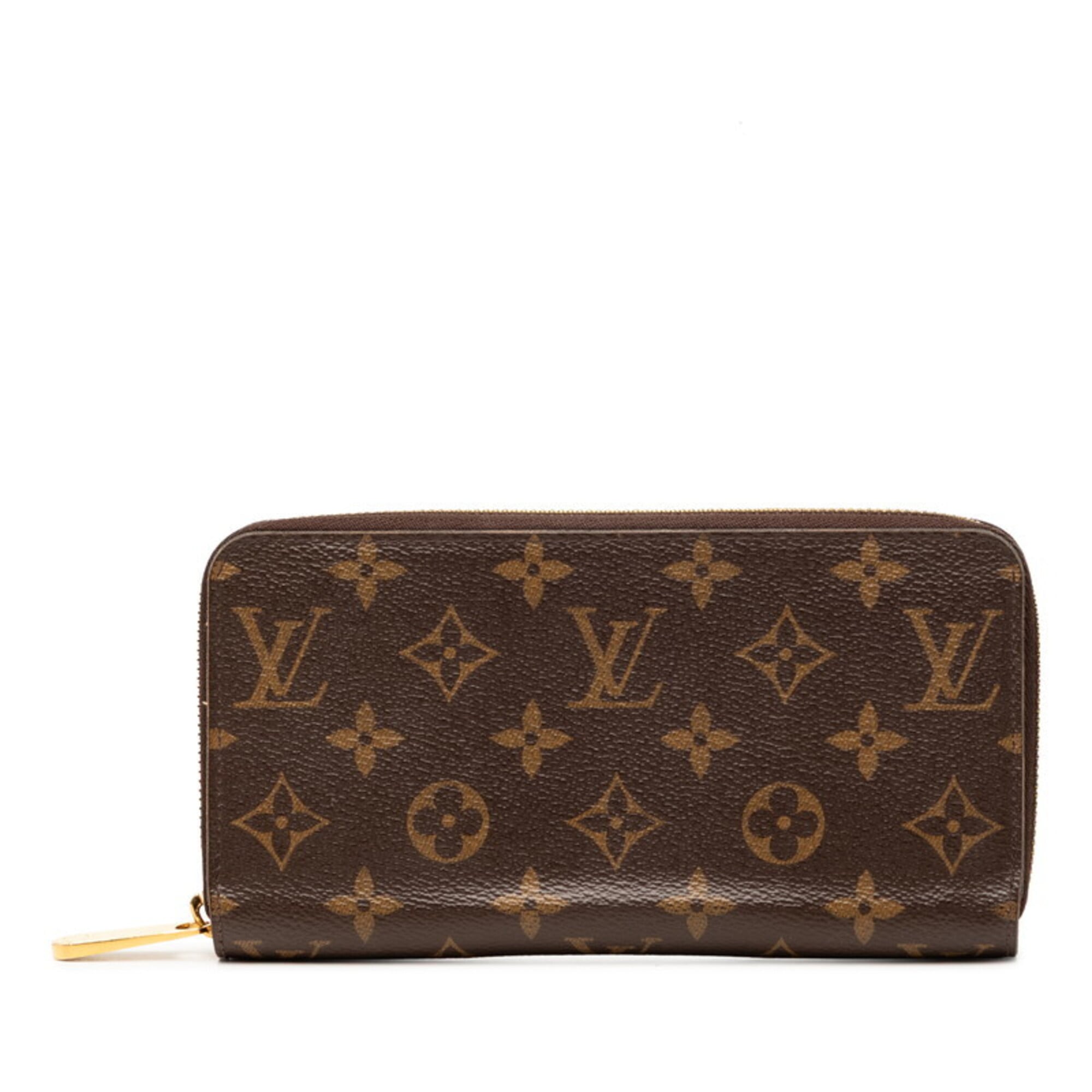 Louis Vuitton Brown Fuchsia Monogram Monogram Long Wallet (Bi-Fold) (Pre-Owned)