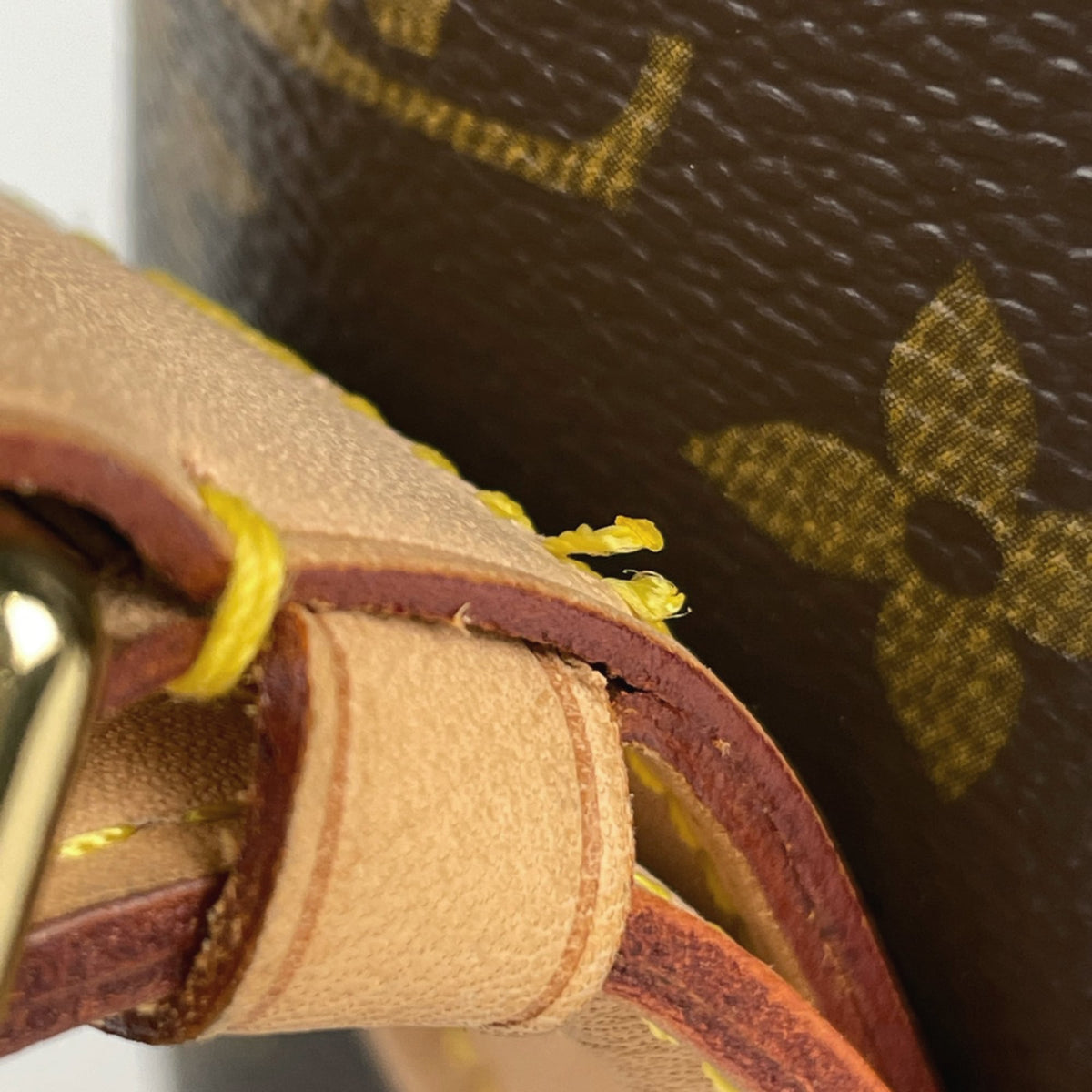 Louis Vuitton Brown Monogram Shoulder Bag (Pre-Owned)