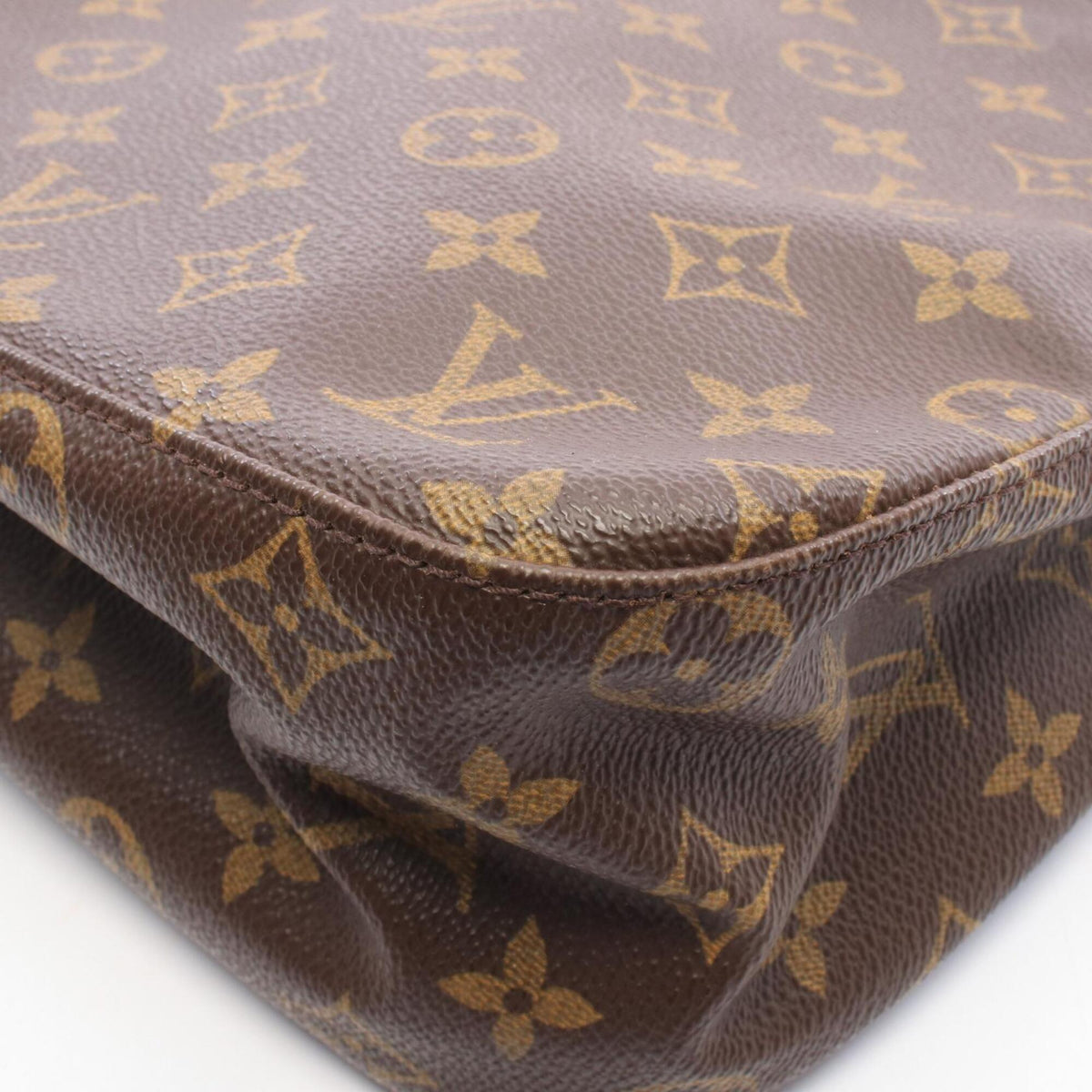 Louis Vuitton Brown Monogram Monogram Handbag Shoulder Bag (Pre-Owned)