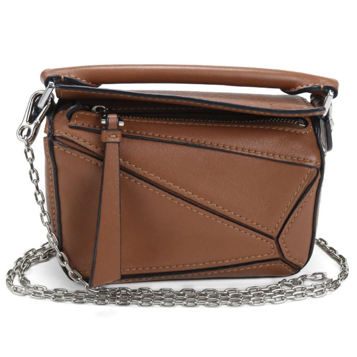 Loewe Brown Leather Handbag (Pre-Owned)