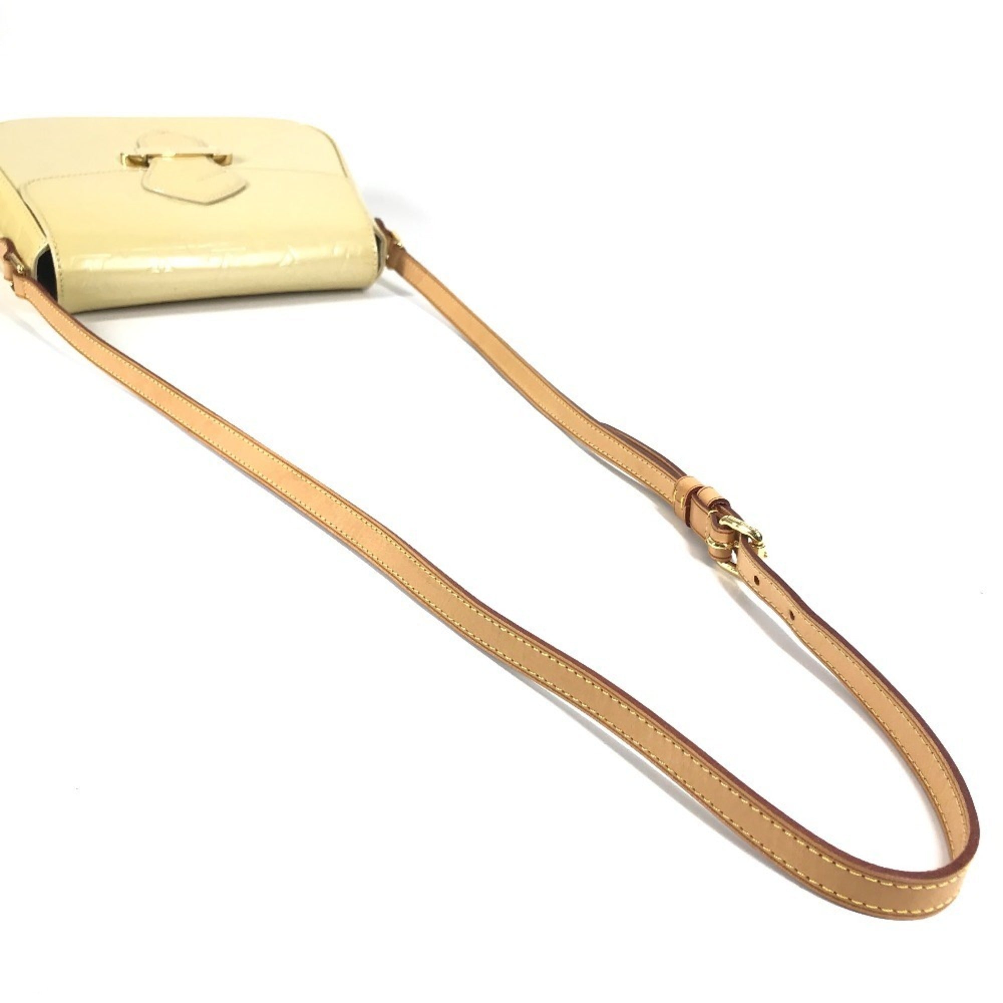 Louis Vuitton Yellow Monogram Vernis Shoulder Bag (Pre-Owned)