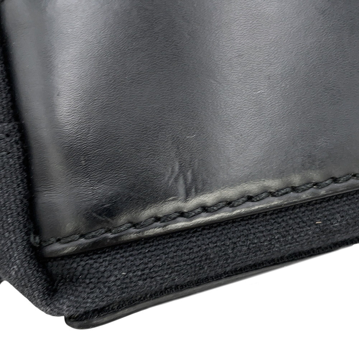 Balenciaga Black Canvas Handbag Pouch (Pre-Owned)