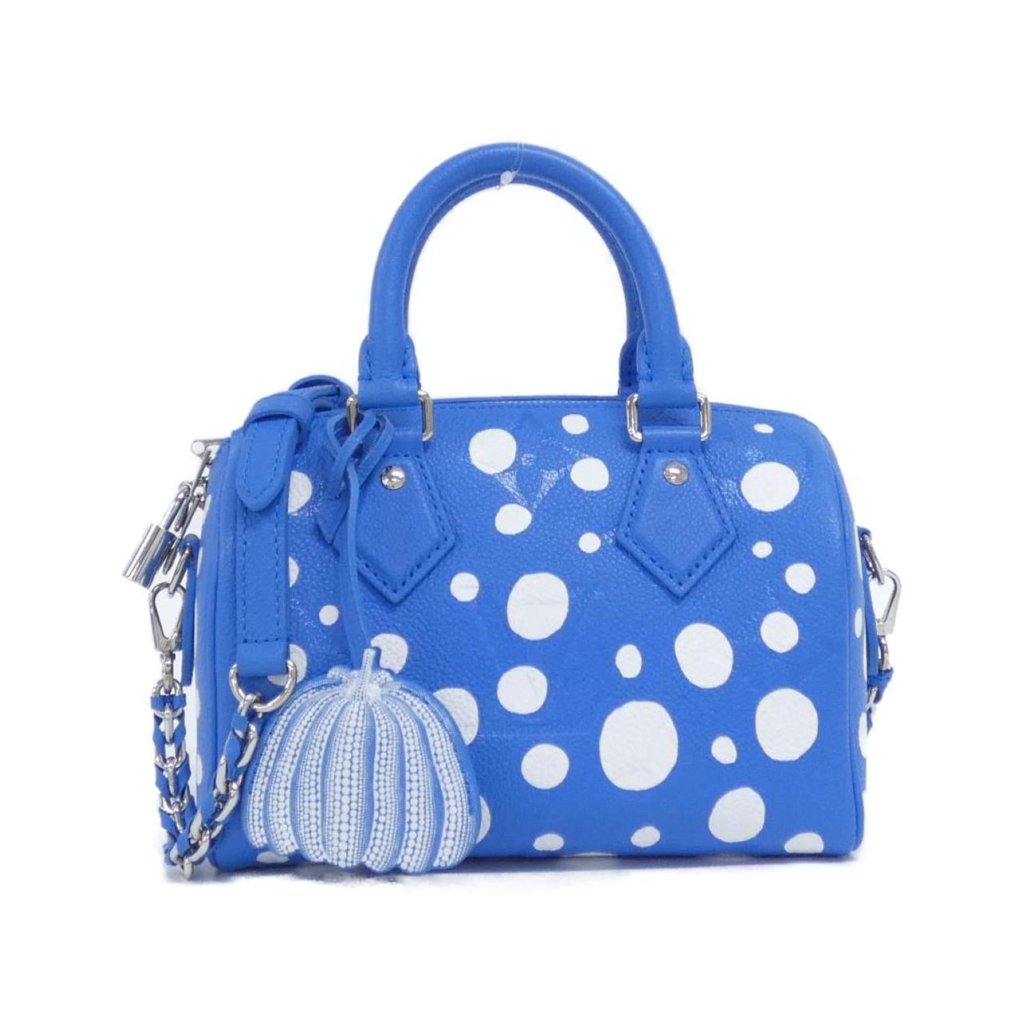 Louis Vuitton Blue Leather Shoulder Bag (Pre-Owned)