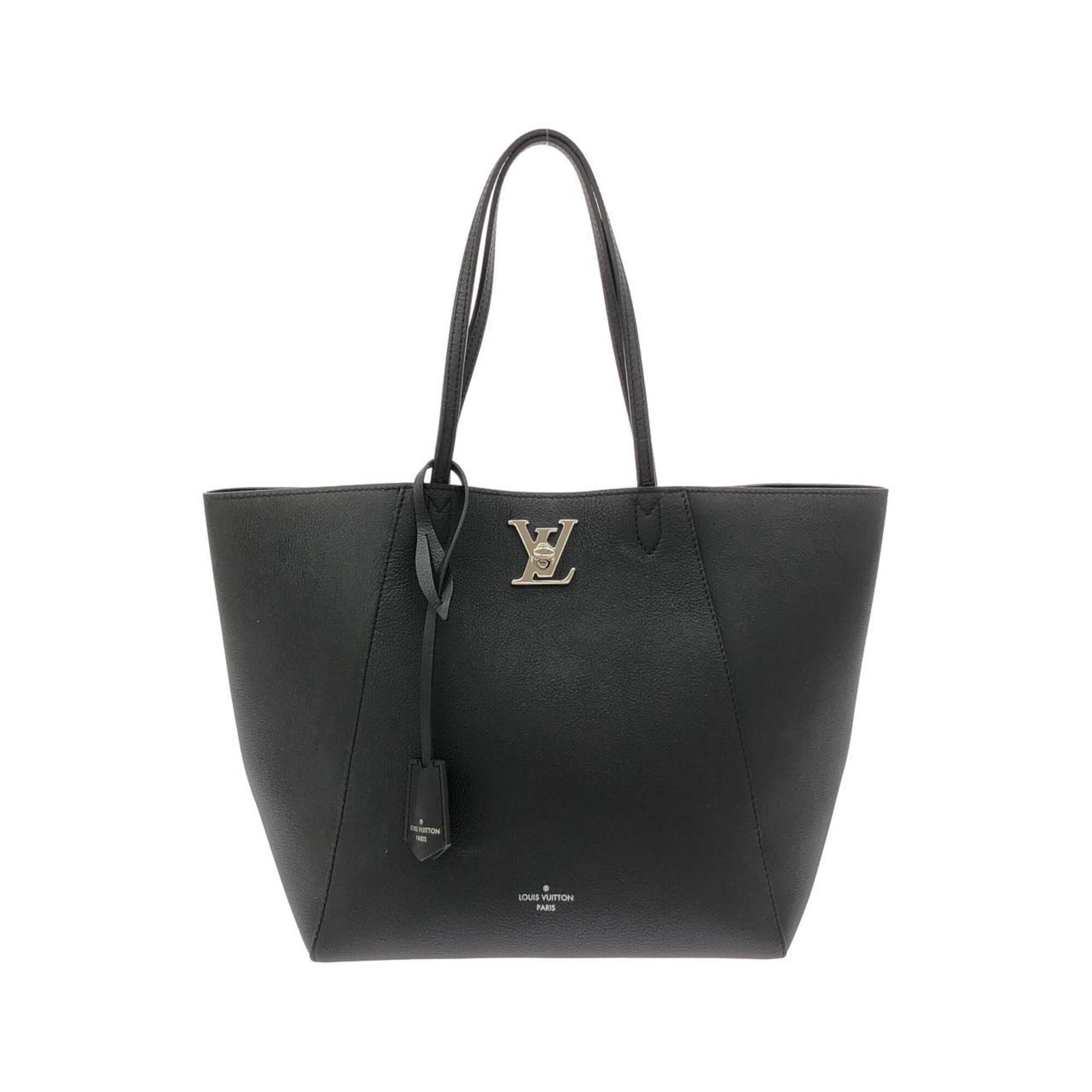 Louis Vuitton Taurillon Black Leather Handbag (Pre-Owned)