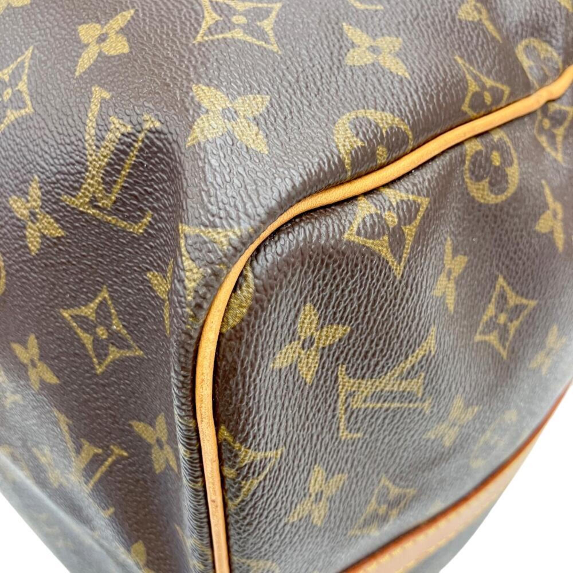 Louis Vuitton Monogram Brown Monogram Boston Bag Shoulder Bag (Pre-Owned)