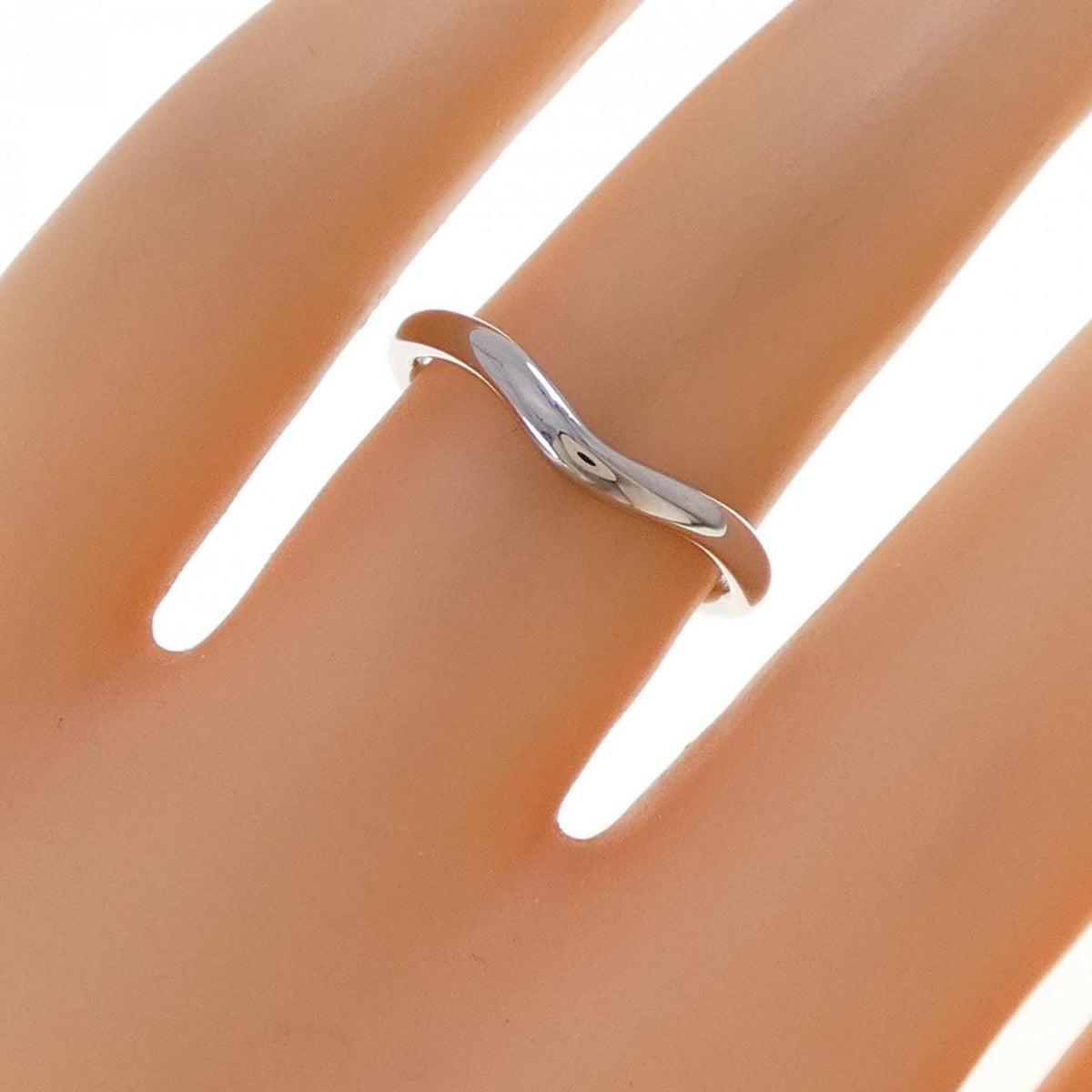 Tiffany Platinum 950 Band Ring (Pre-Owned)