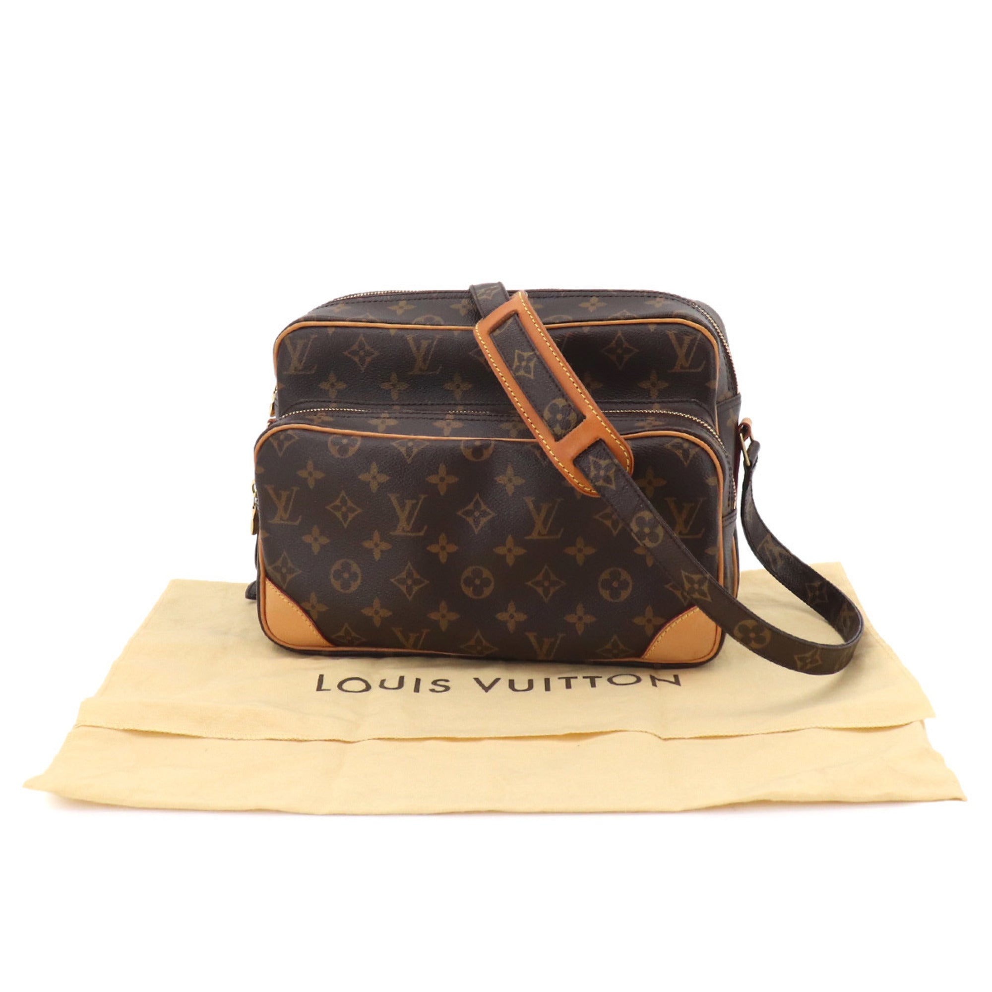 Louis Vuitton Brown Monogram Monogram Shoulder Bag (Pre-Owned)