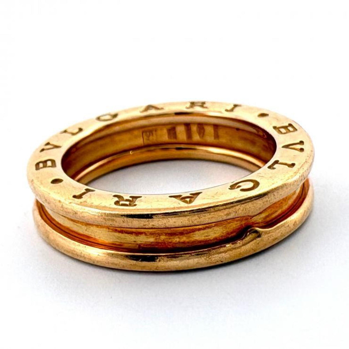 Bvlgari Yellow Gold Yellow Gold (18K) Band Ring (Pre-Owned)