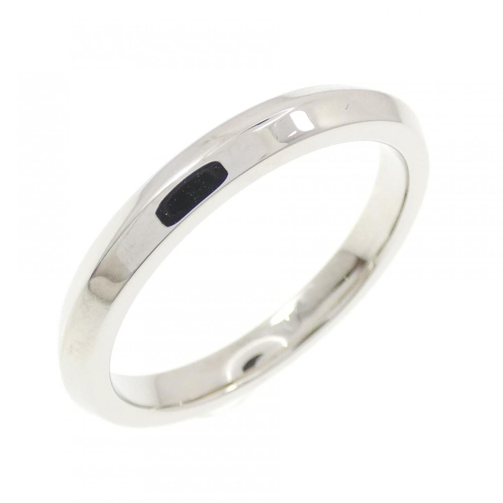 Bvlgari Platinum Platinum 950 Band Ring (Pre-Owned)