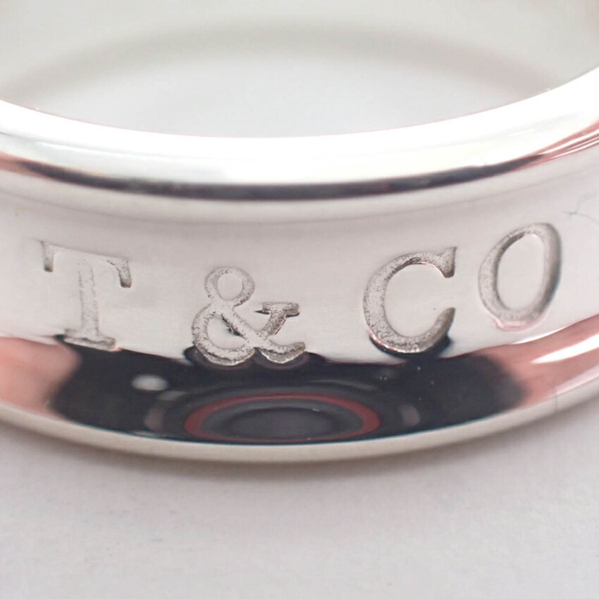Tiffany Sterling Silver 925 Band Ring (Pre-Owned)