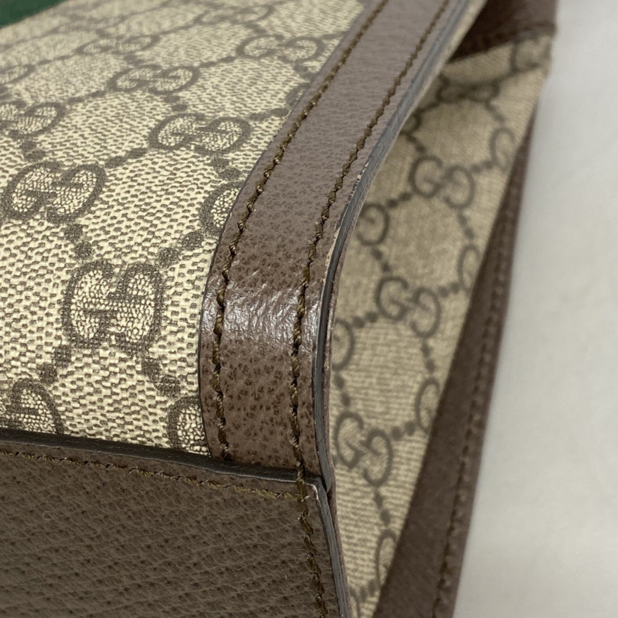 Gucci Brown Pvc Handbag (Pre-Owned)