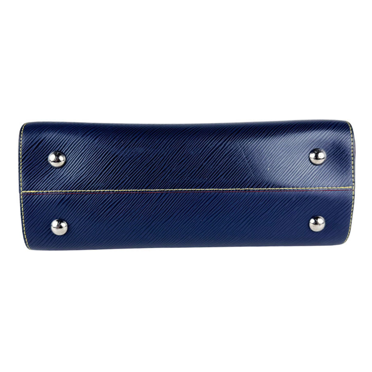 Louis Vuitton Navy Epi Leather Handbag Shoulder Bag (Pre-Owned)