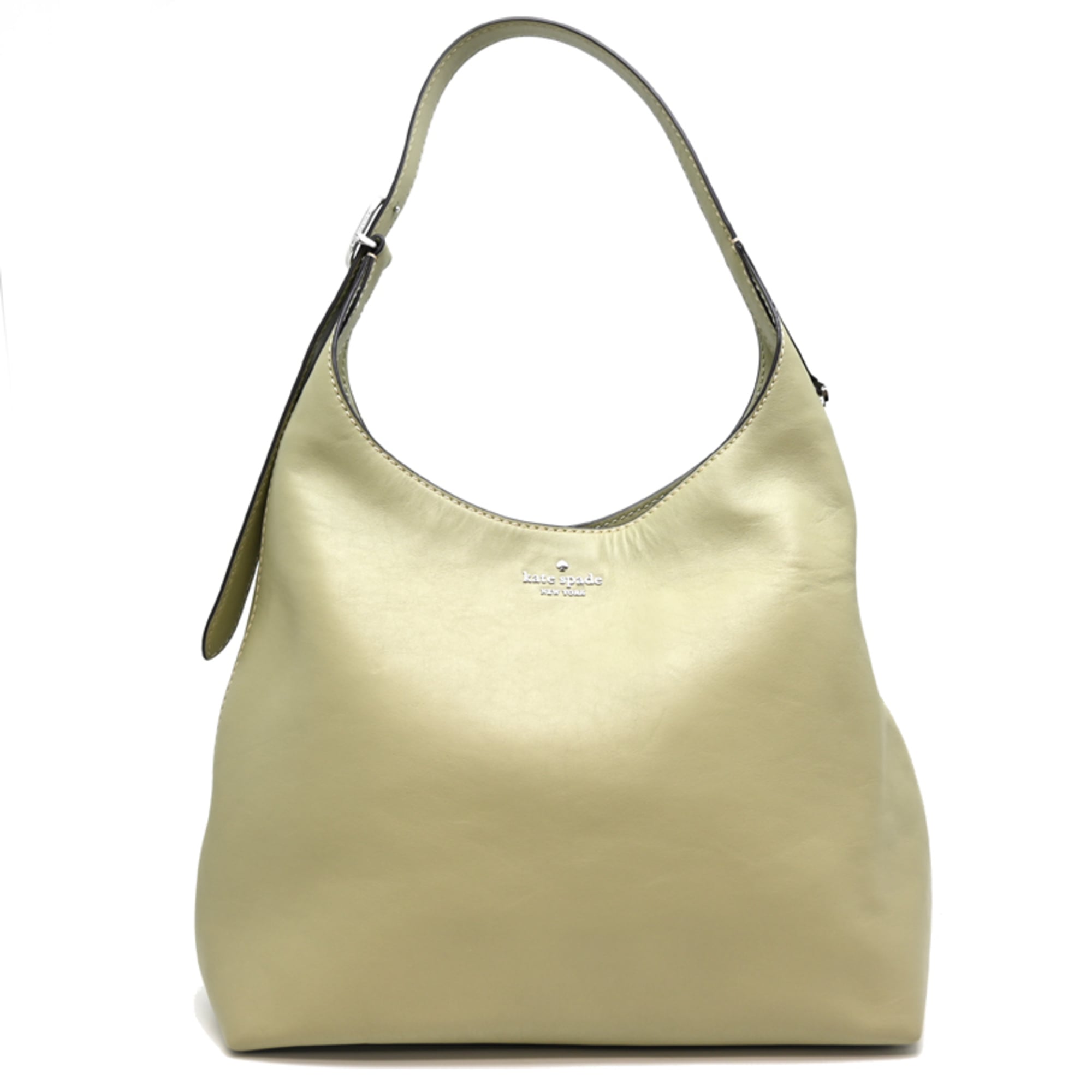 Kate Spade Green Leather Shoulder Bag (Pre-Owned)