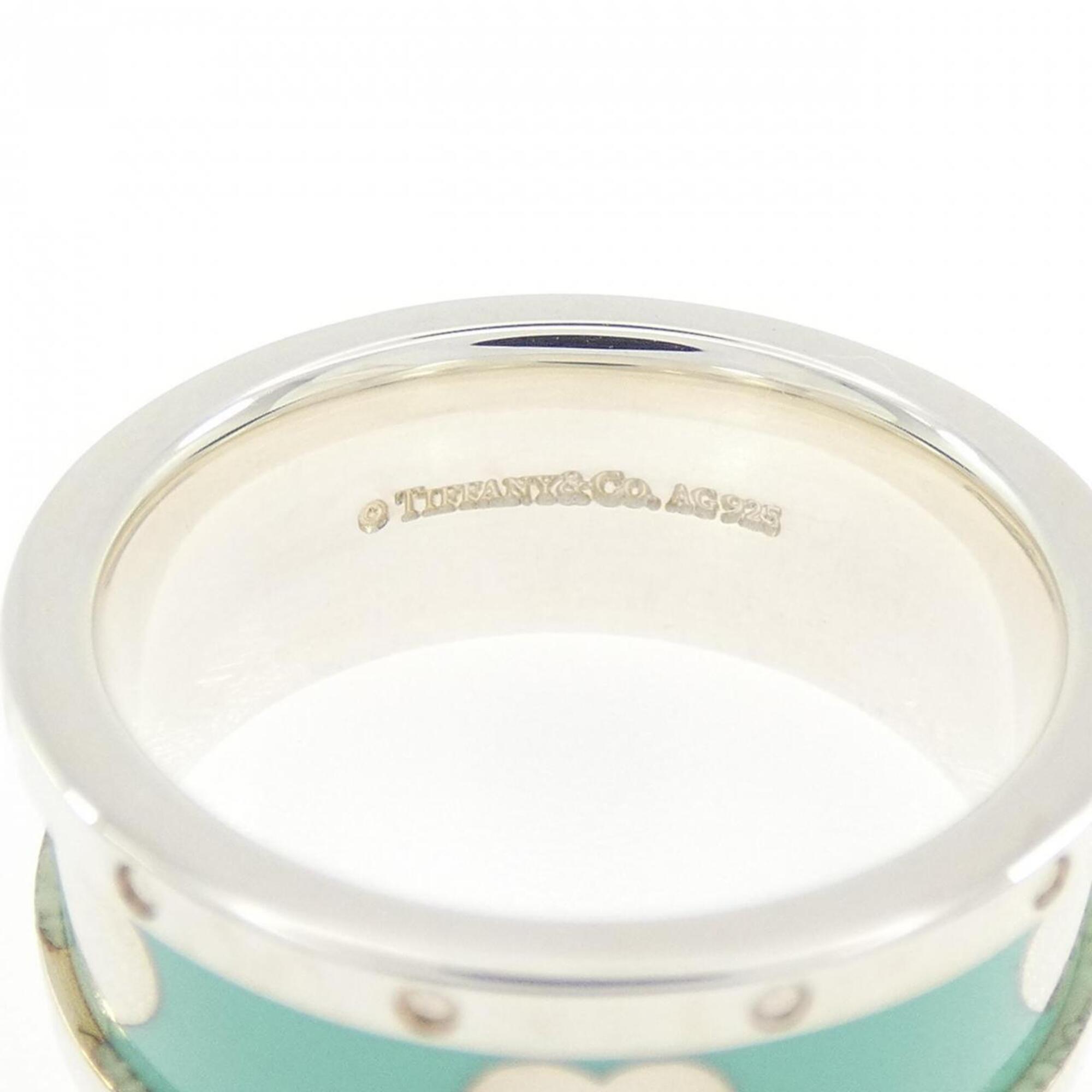 Tiffany Silver Silver 925 Band Ring (Pre-Owned)