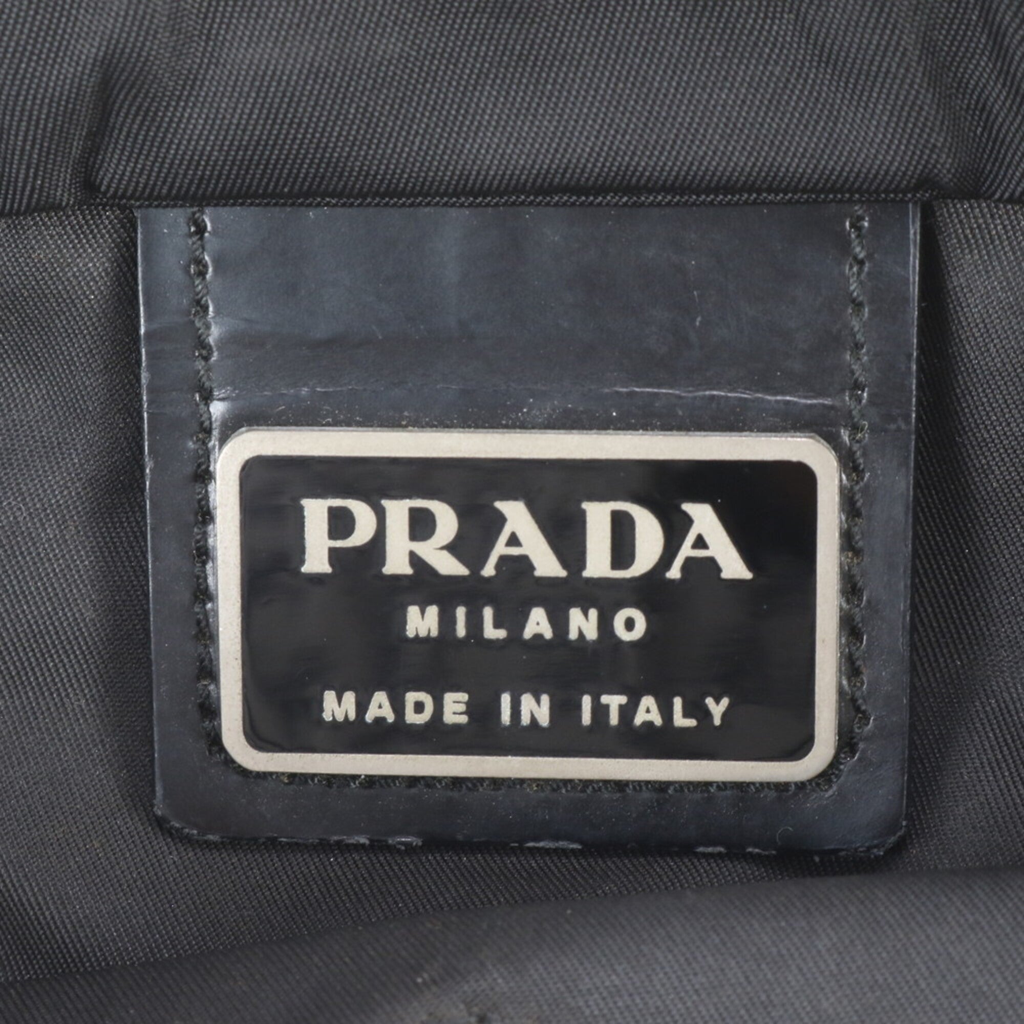 Prada Black Messenger Bag Shoulder Bag (Pre-Owned)