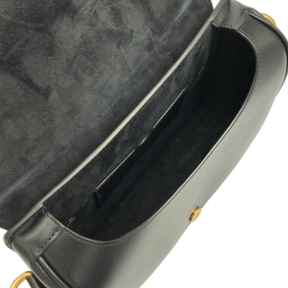 Christian Dior Black Leather Shoulder Bag (Pre-Owned)