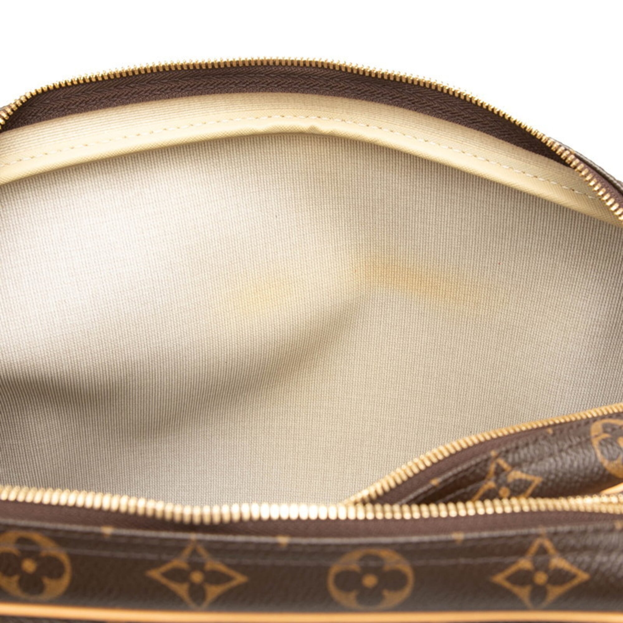 Louis Vuitton Brown Pvc Leather Shoulder Bag (Pre-Owned)