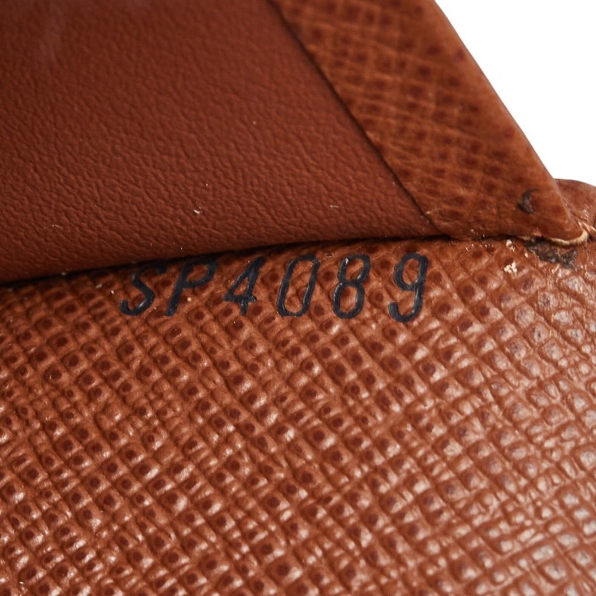Louis Vuitton Brown Pvc Leather Long Wallet (Bi-Fold) (Pre-Owned)