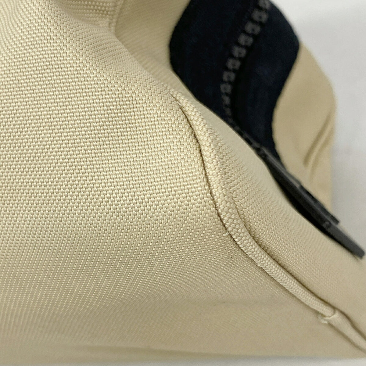 Chanel Beige Nylon Pouch (Pre-Owned)