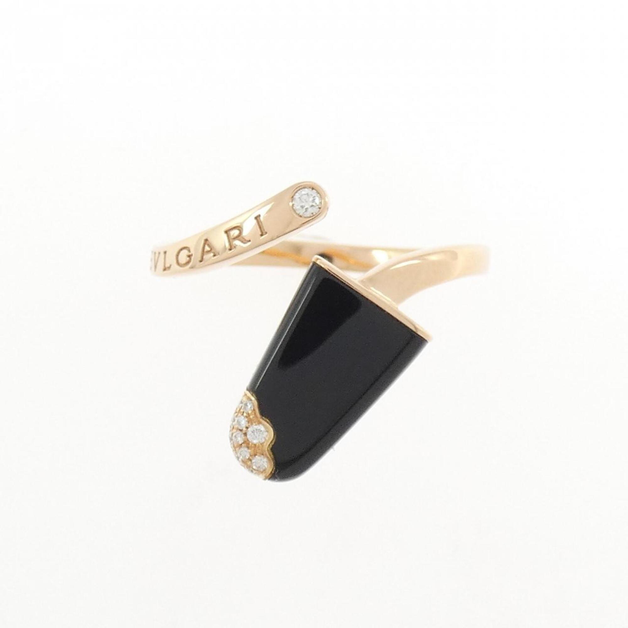 Bvlgari Bvlgari Bvlgari Pink Gold (18K) Band Ring (Pre-Owned)