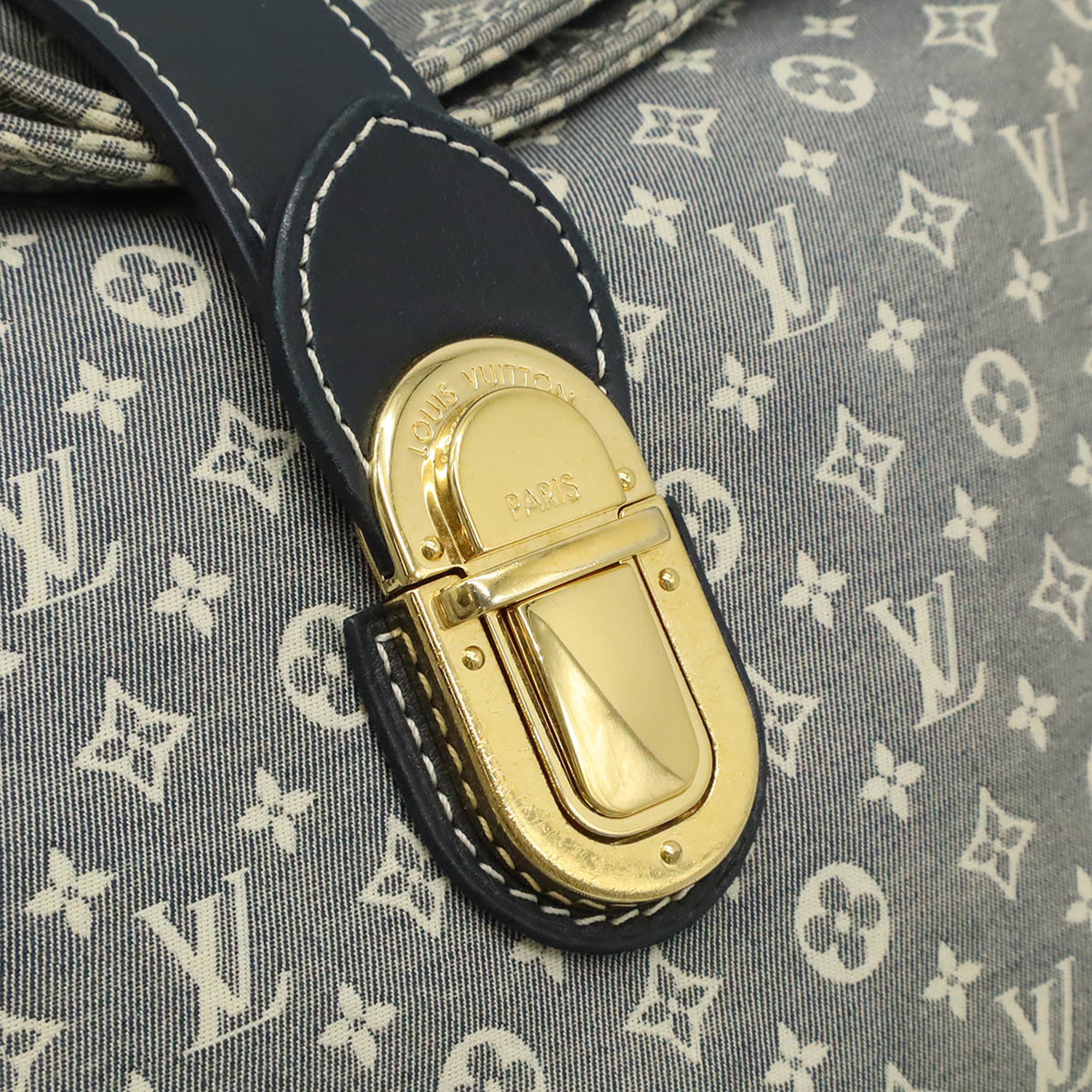 Louis Vuitton Ancre Navy Monogram Idylle Leather Shoulder Bag (Pre-Owned)