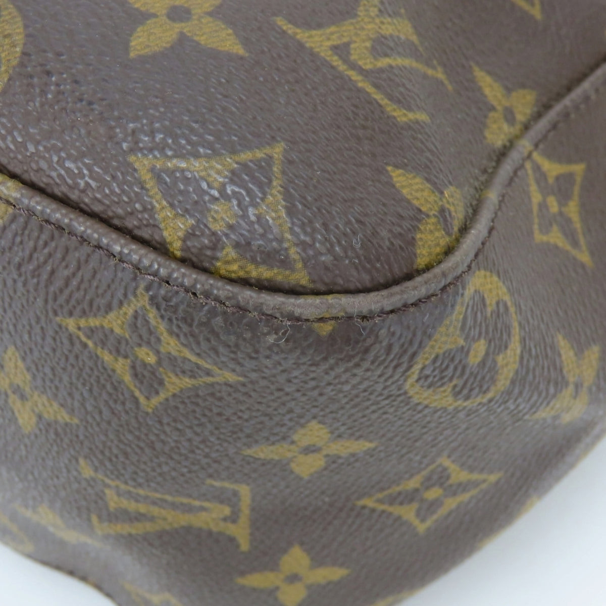 Louis Vuitton Brown Monogram Monogram Leather Shoulder Bag (Pre-Owned)