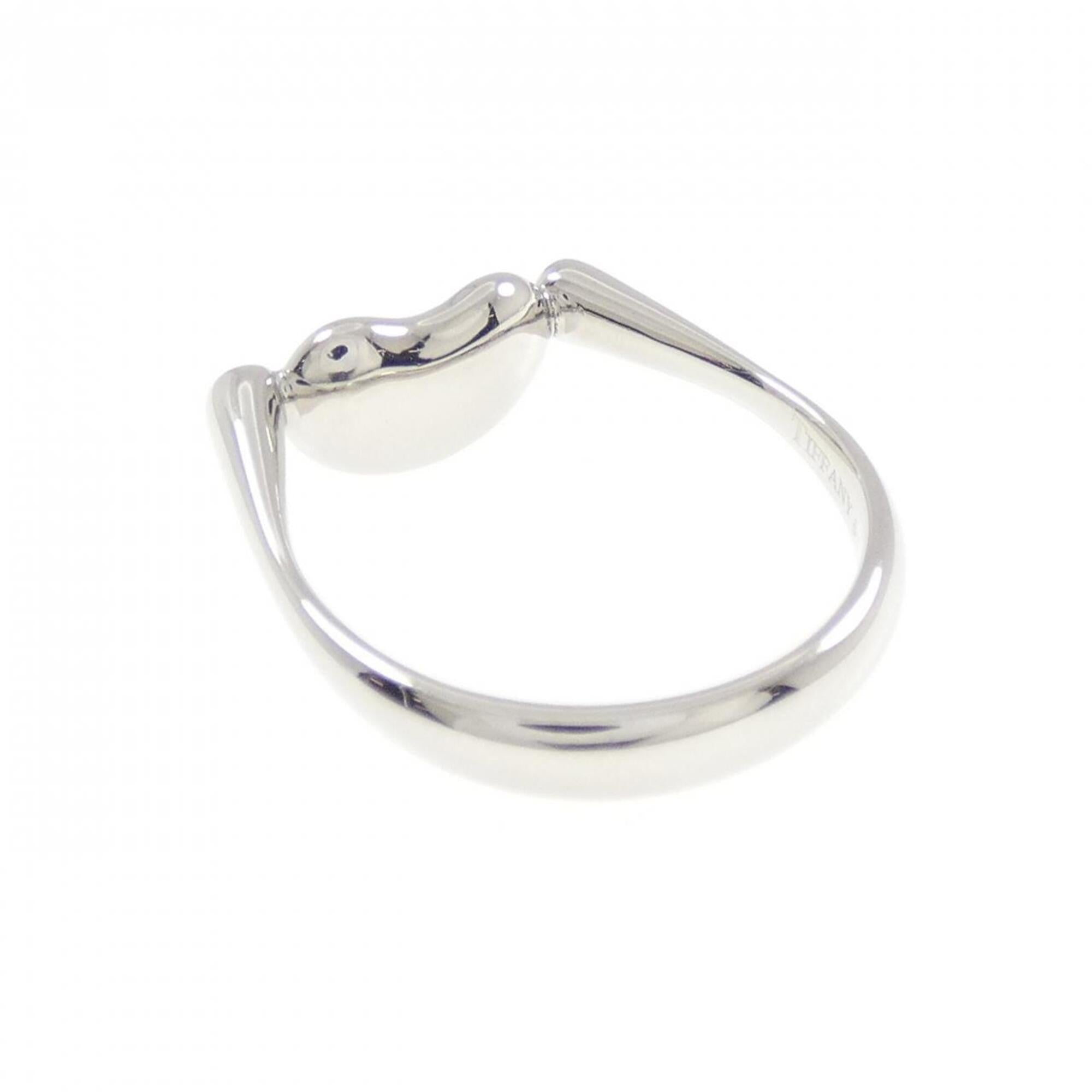 Tiffany Platinum Platinum 950 Band Ring (Pre-Owned)